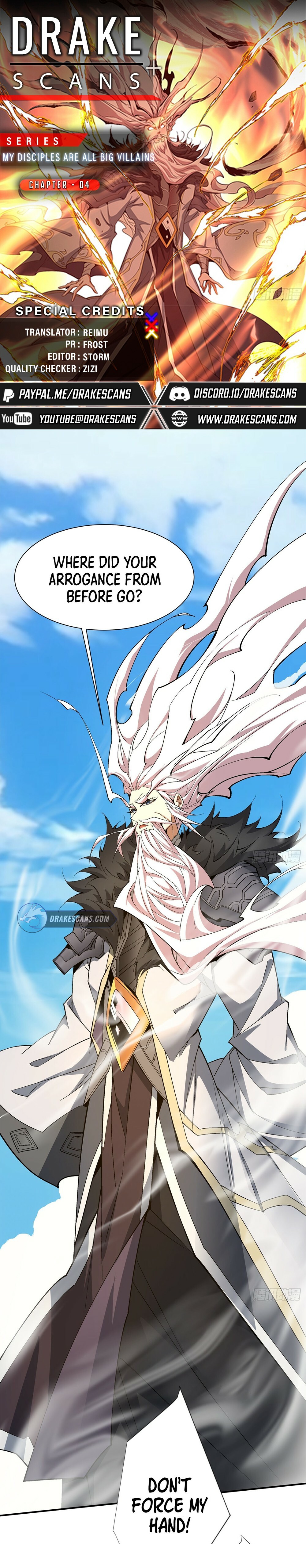 My Disciples Are All Big Villains Chapter 4 - 1