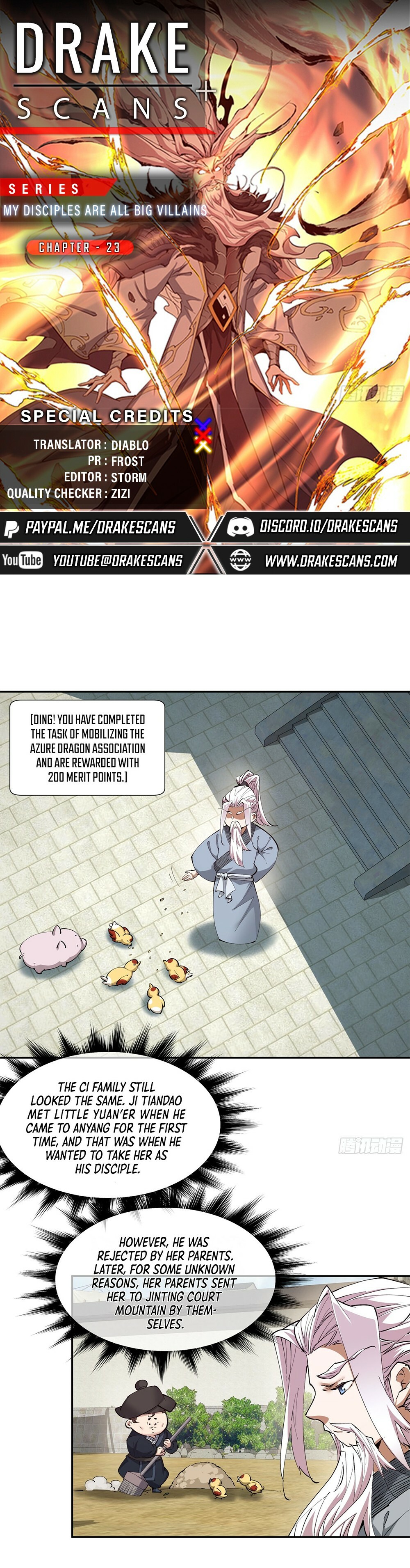 My Disciples Are All Big Villains Chapter 23 - 1