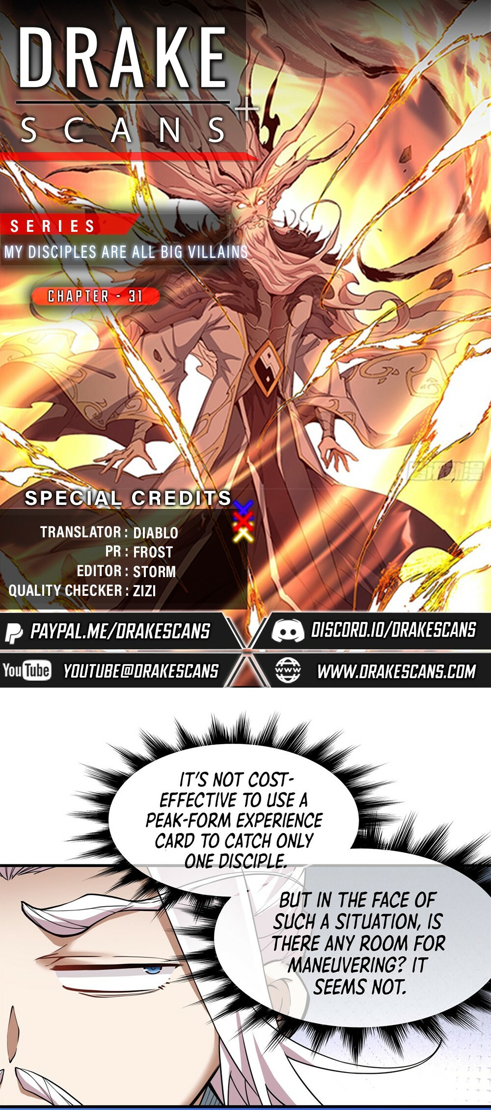 My Disciples Are All Big Villains Chapter 31 - 1
