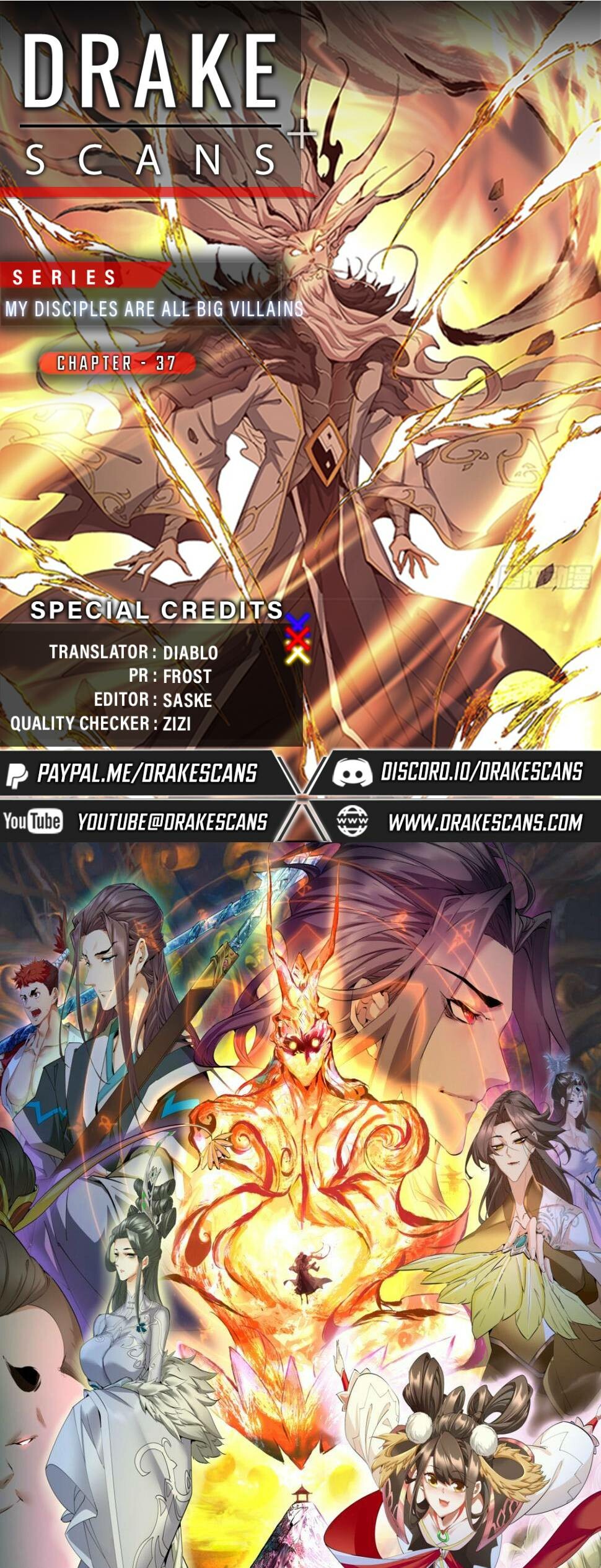 My Disciples Are All Big Villains Chapter 37 - 1
