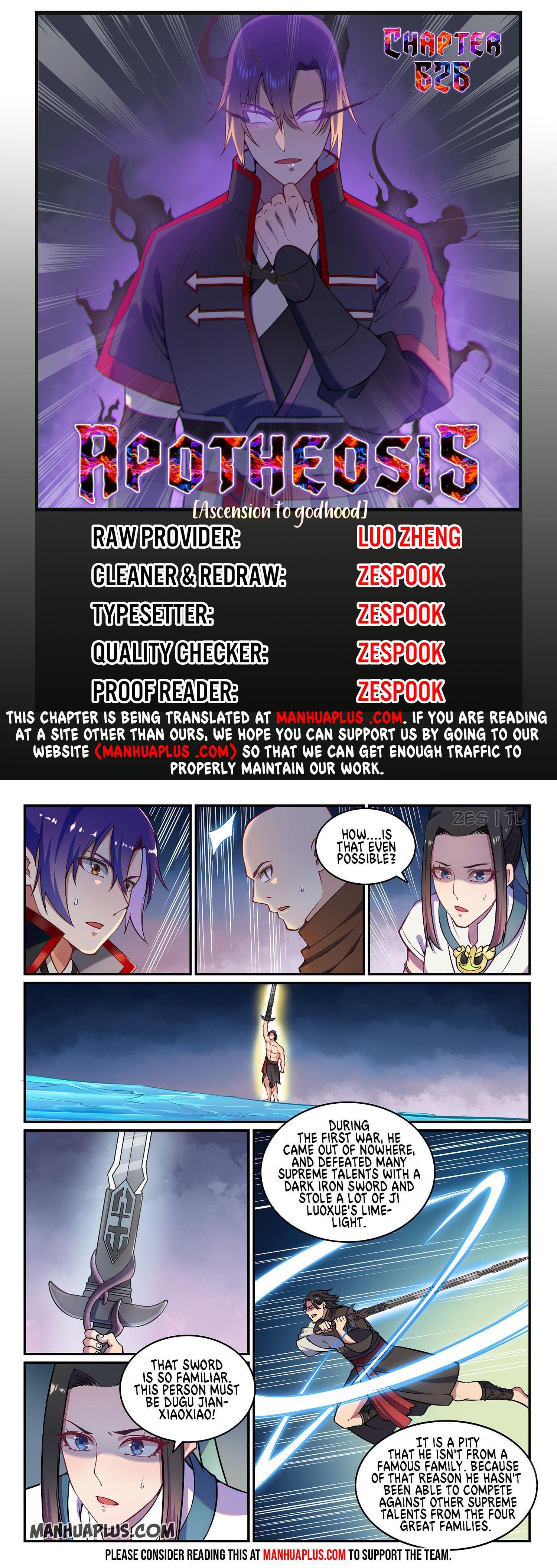 Apotheosis Chapter 626 - 1