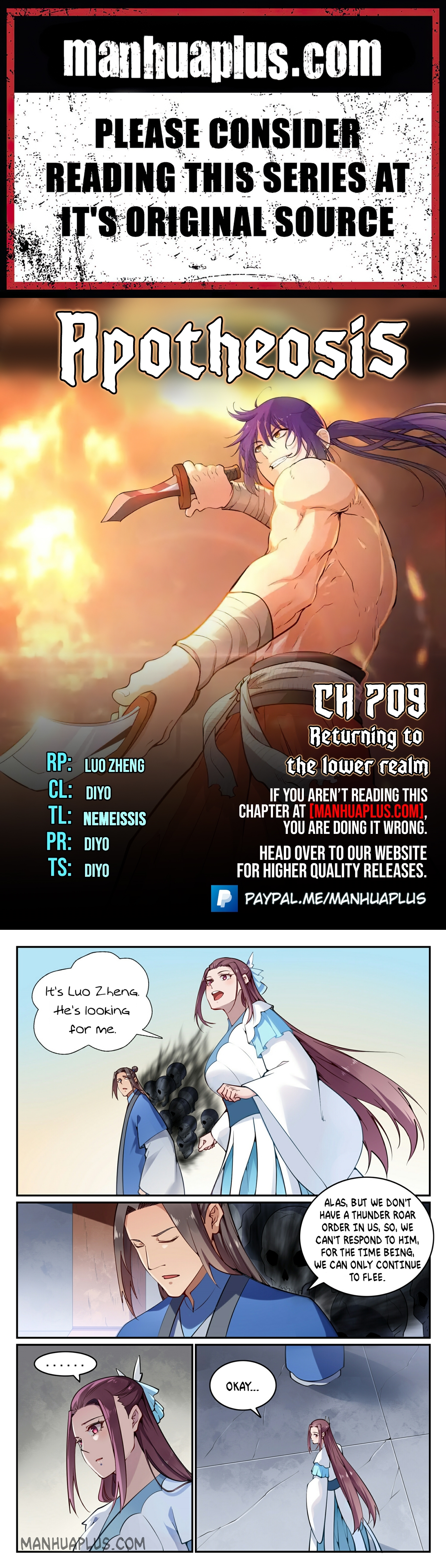 Apotheosis Chapter 709 - 1