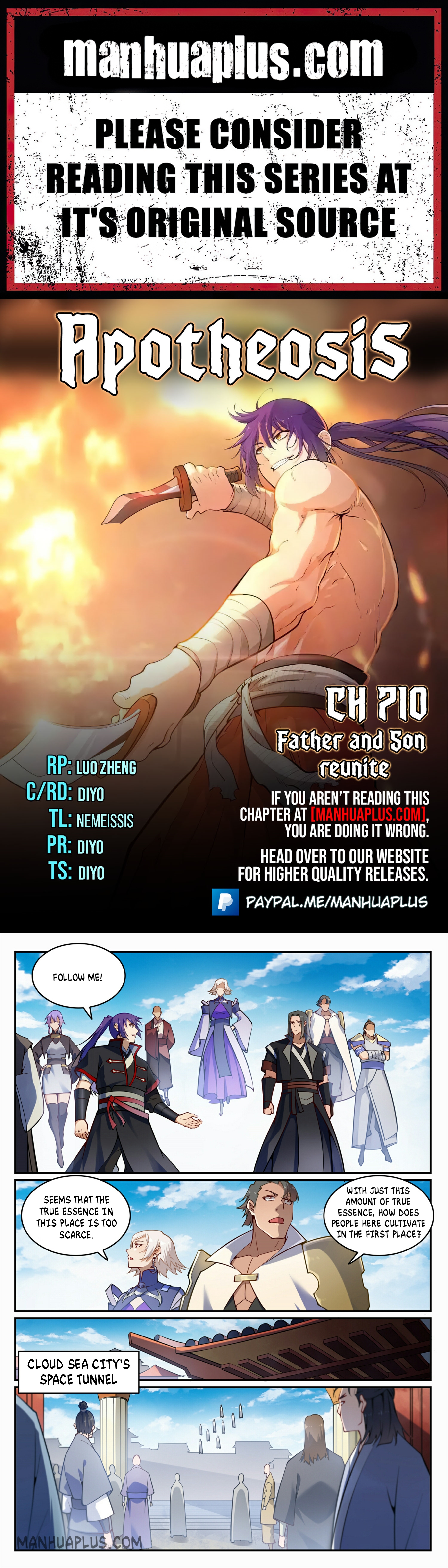 Apotheosis Chapter 710 - 1