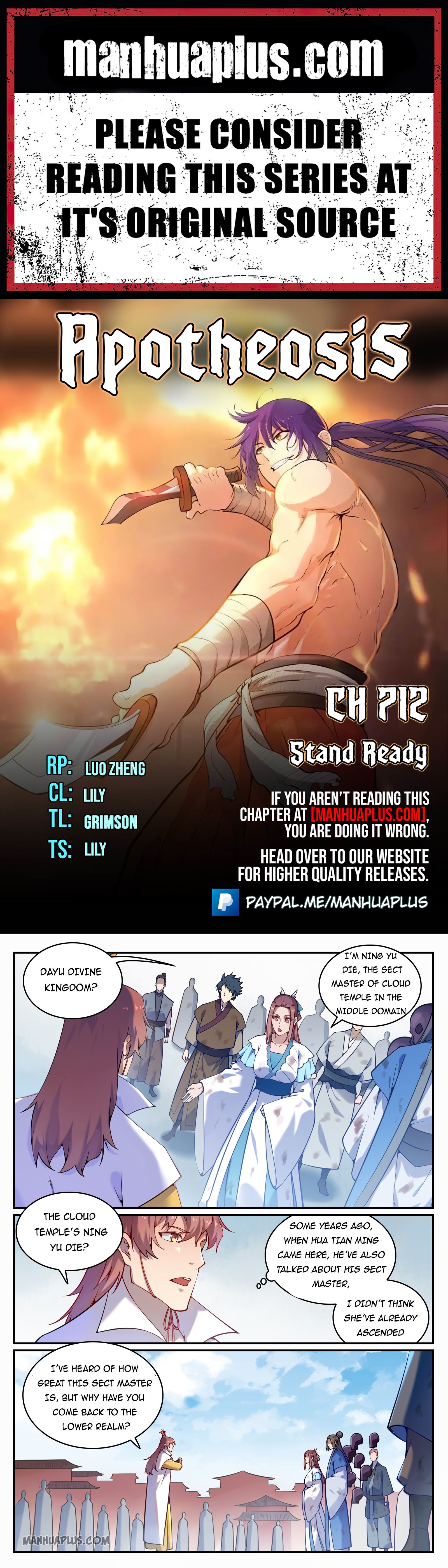 Apotheosis Chapter 712 Fix - 1