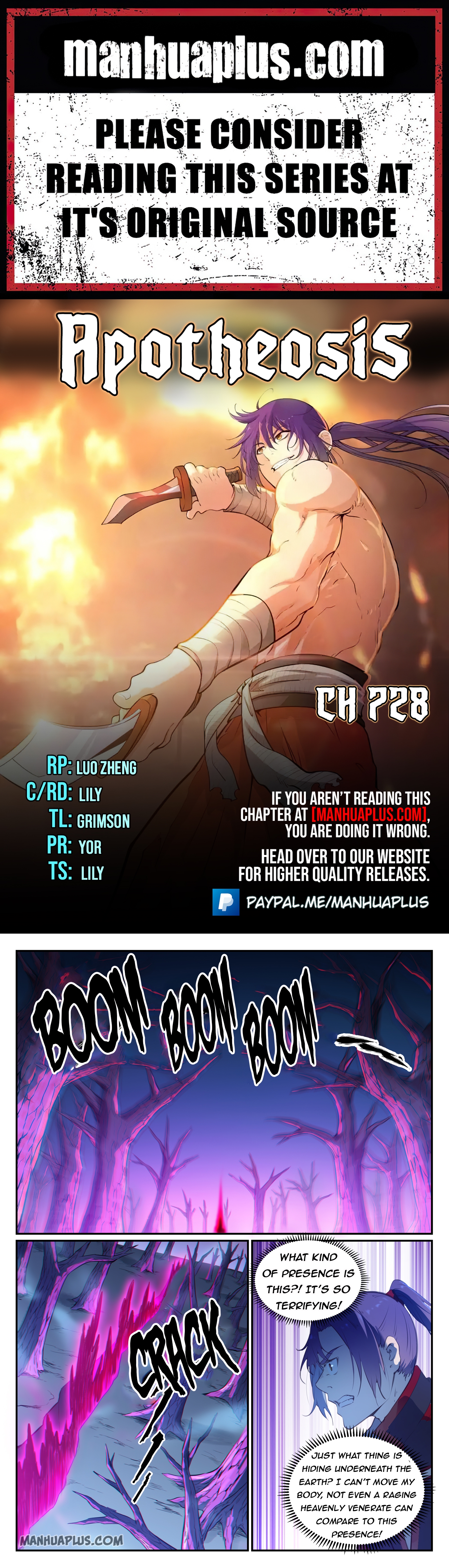 Apotheosis Chapter 728 - 1