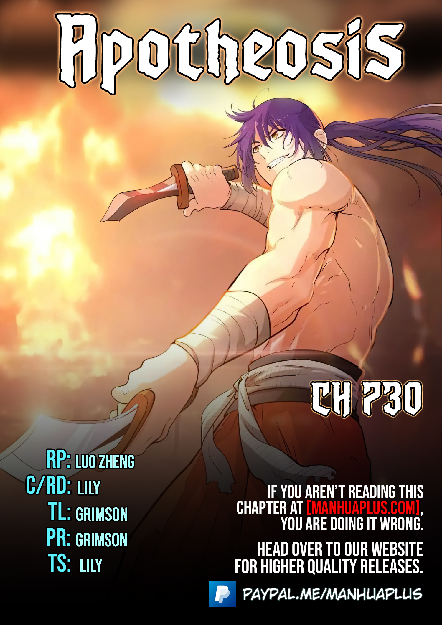Apotheosis Chapter 730 - 1