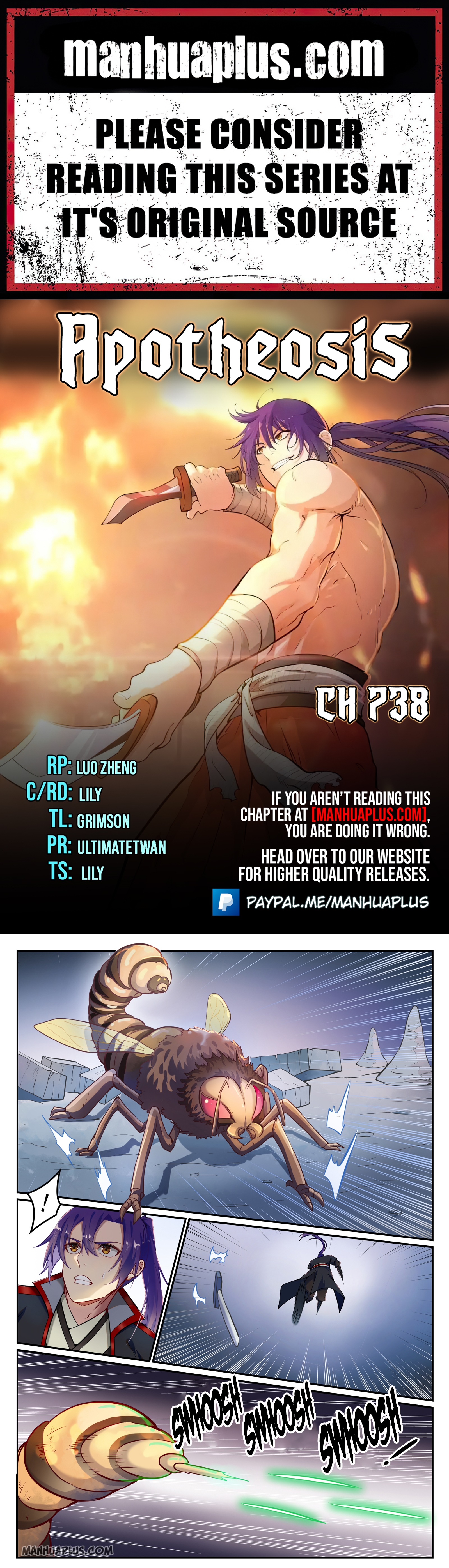 Apotheosis Chapter 738 - 1