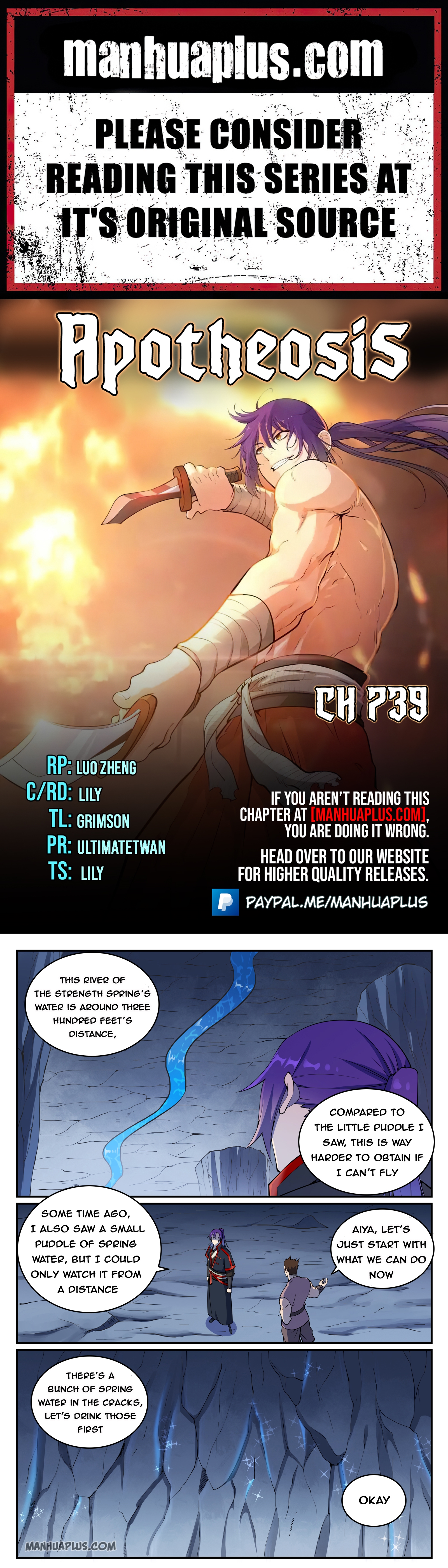 Apotheosis Chapter 739 - 1