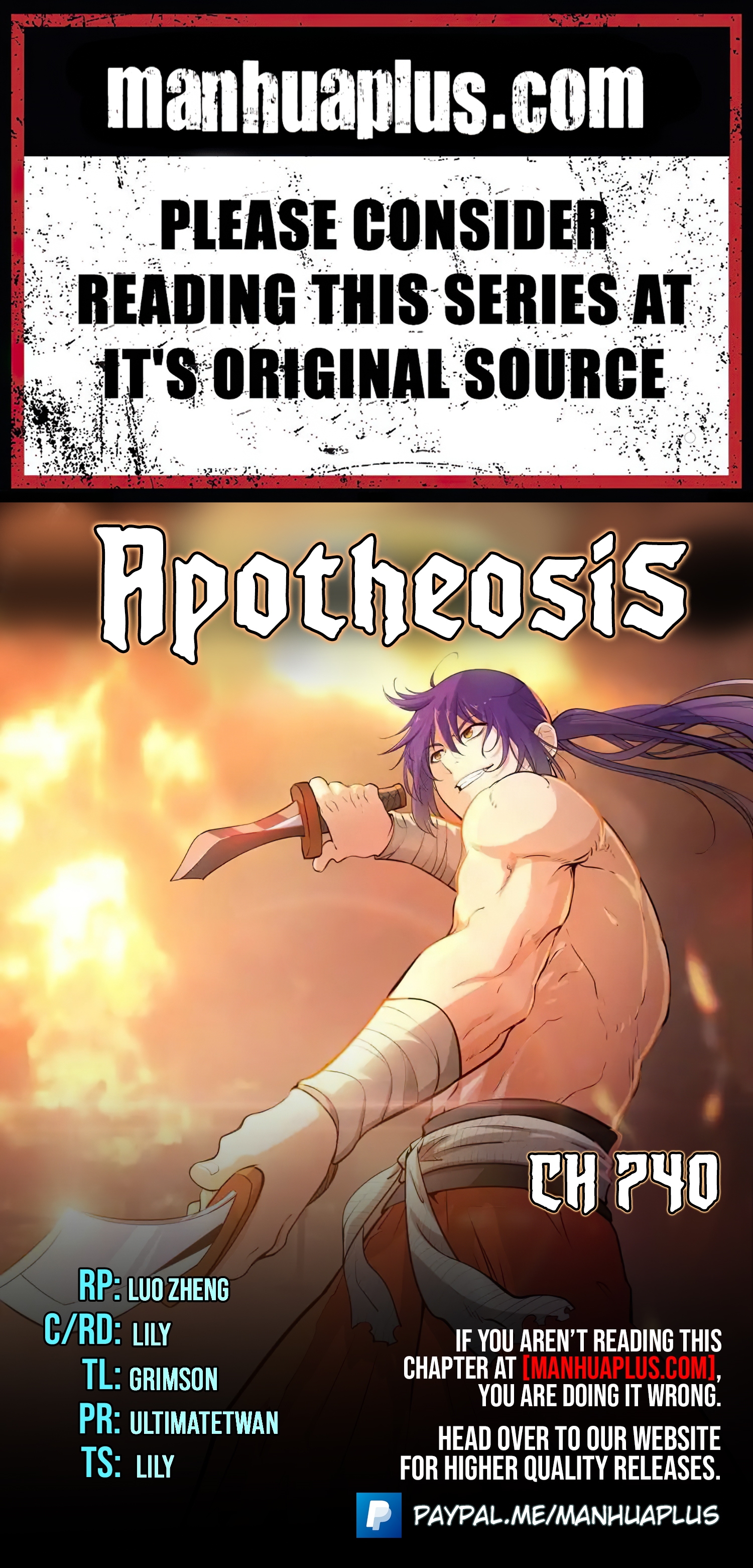 Apotheosis Chapter 740 - 1