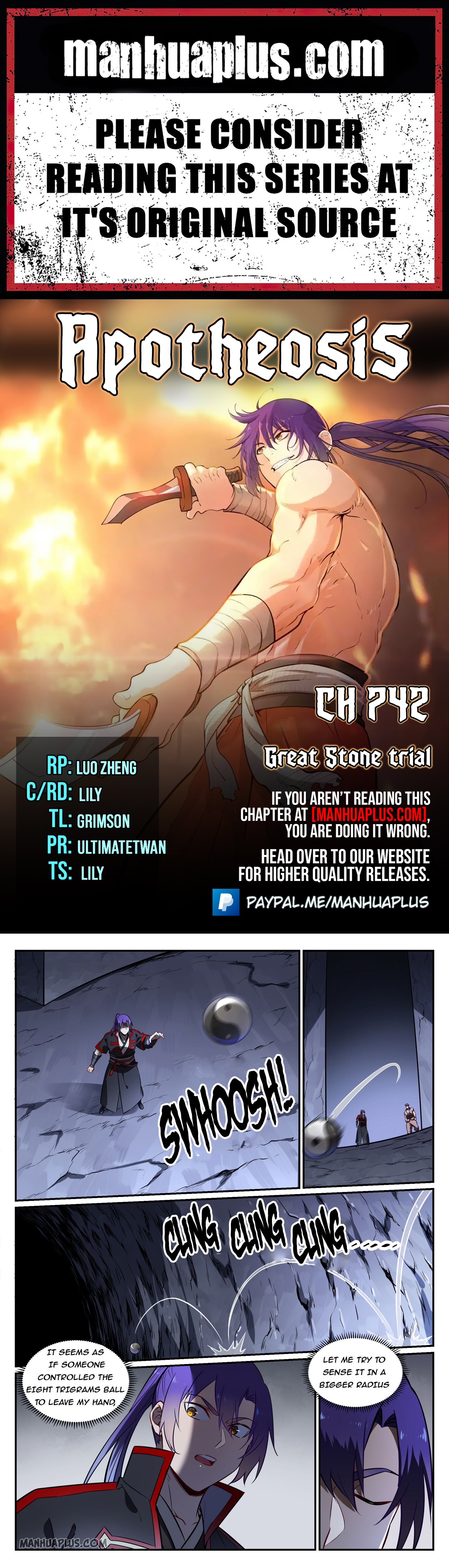 Apotheosis Chapter 742 - 1