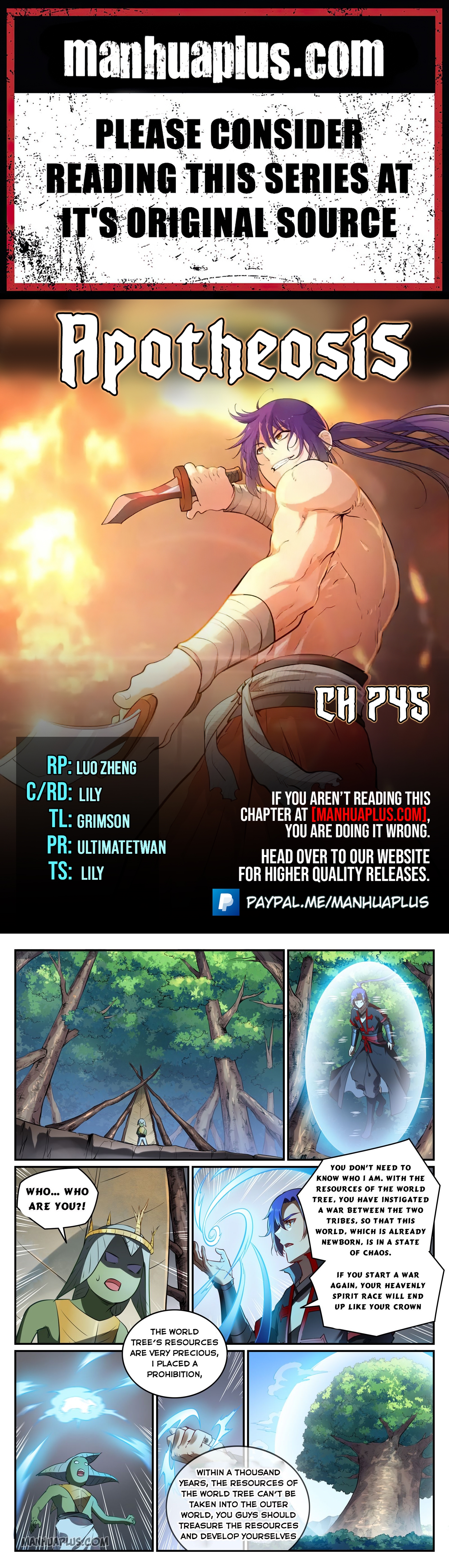 Apotheosis Chapter 745 - 1