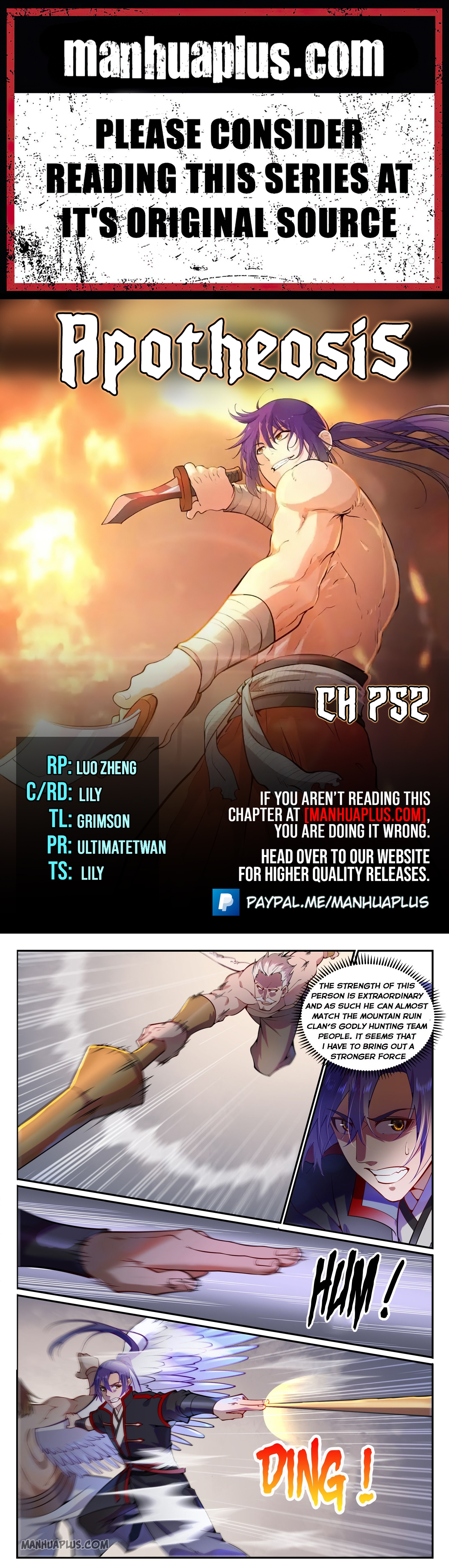 Apotheosis Chapter 752 - 1