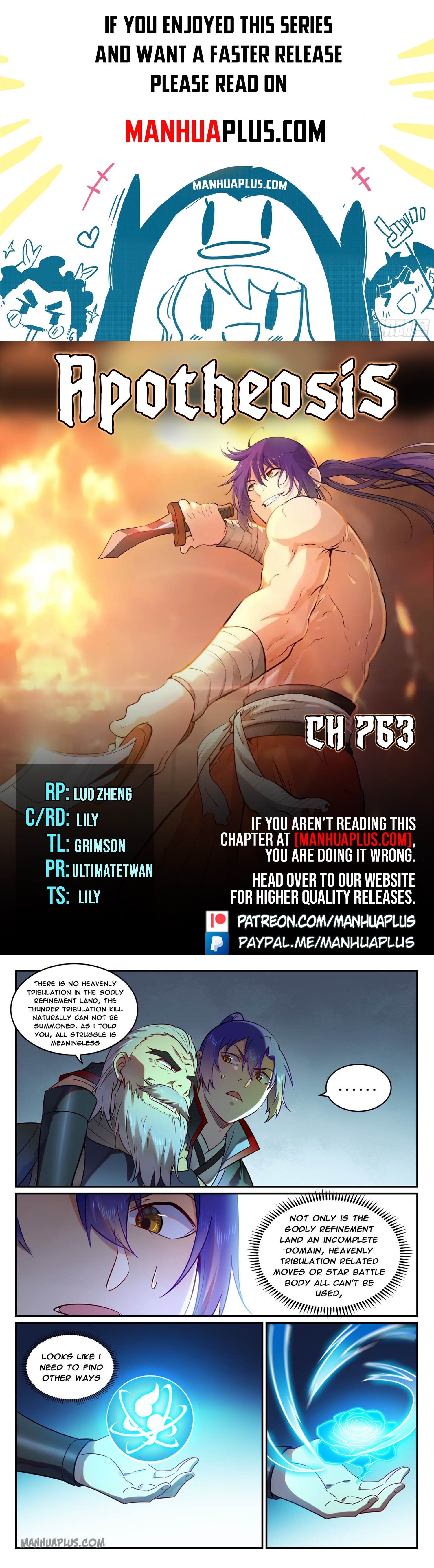 Apotheosis Chapter 763 - 1