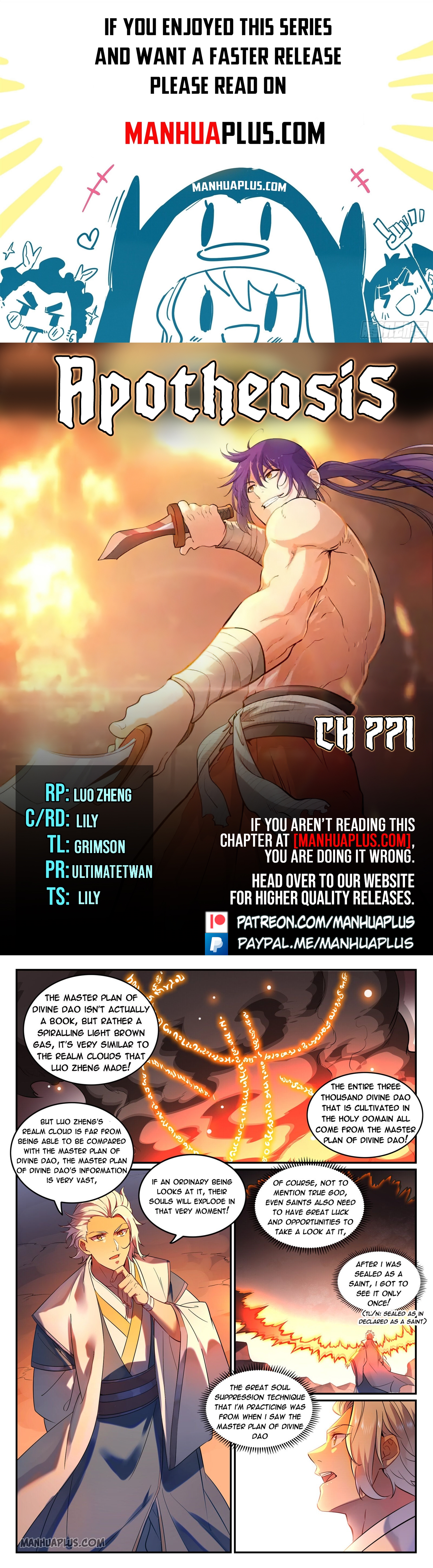 Apotheosis Chapter 771 - 1