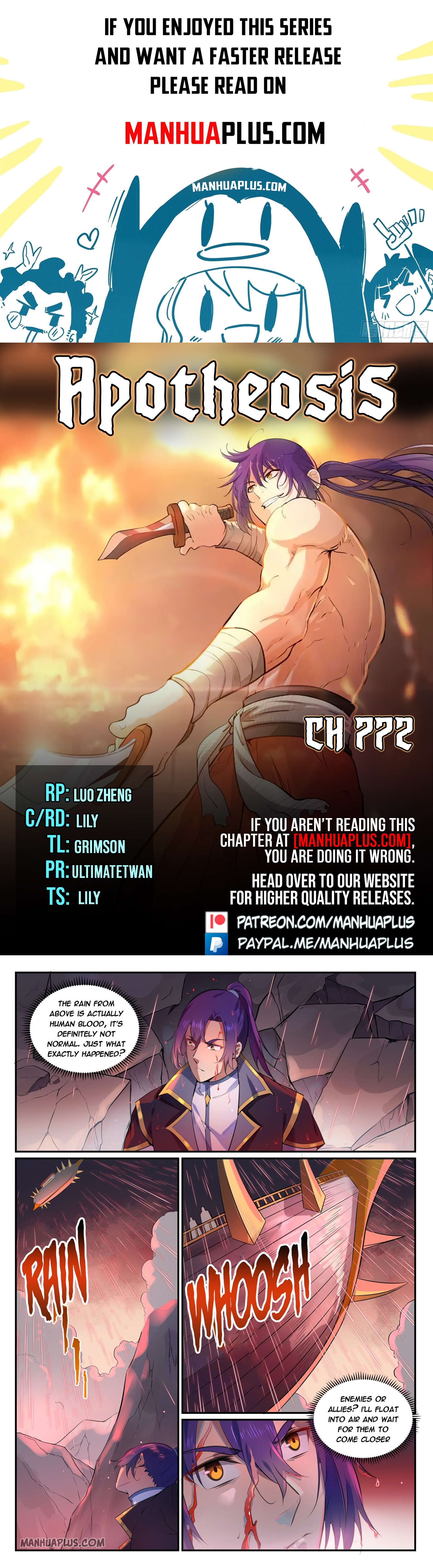 Apotheosis Chapter 772 - 1
