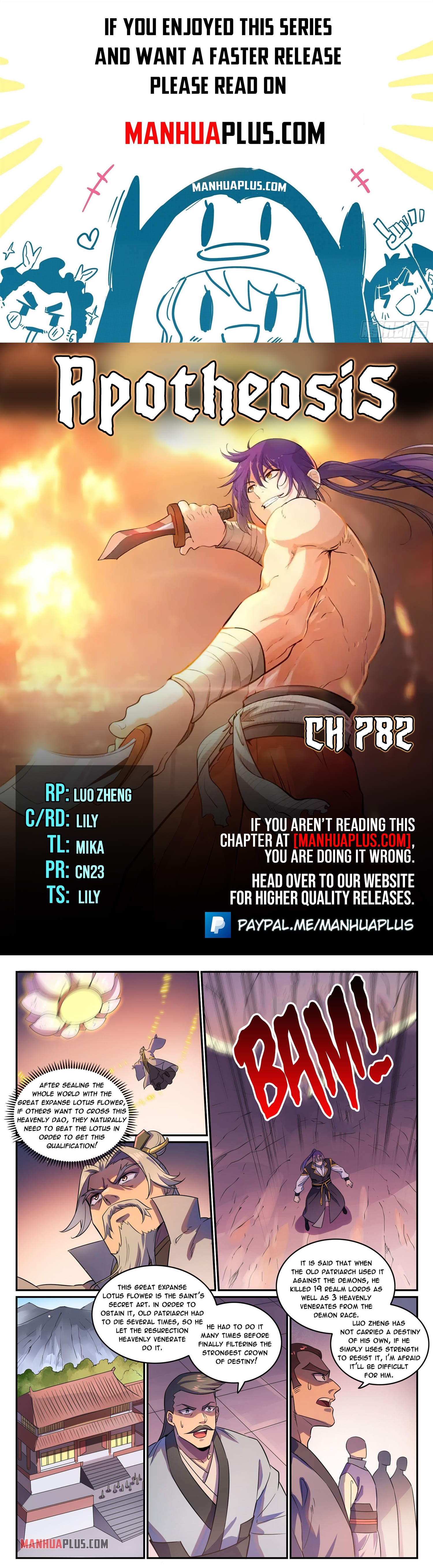 Apotheosis Chapter 782 - 1