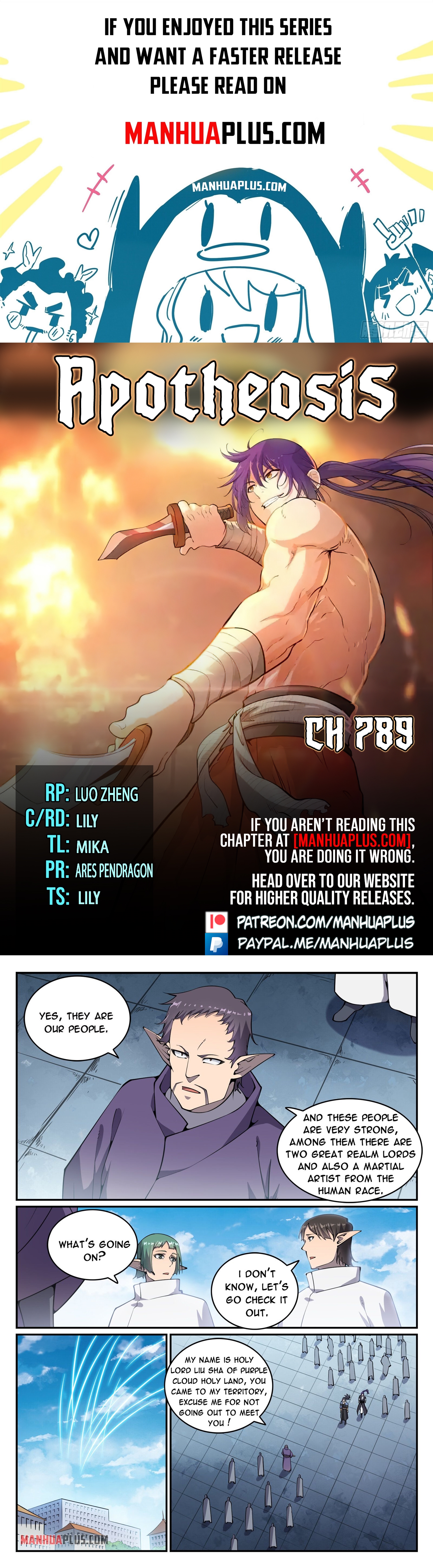 Apotheosis Chapter 789 - 1