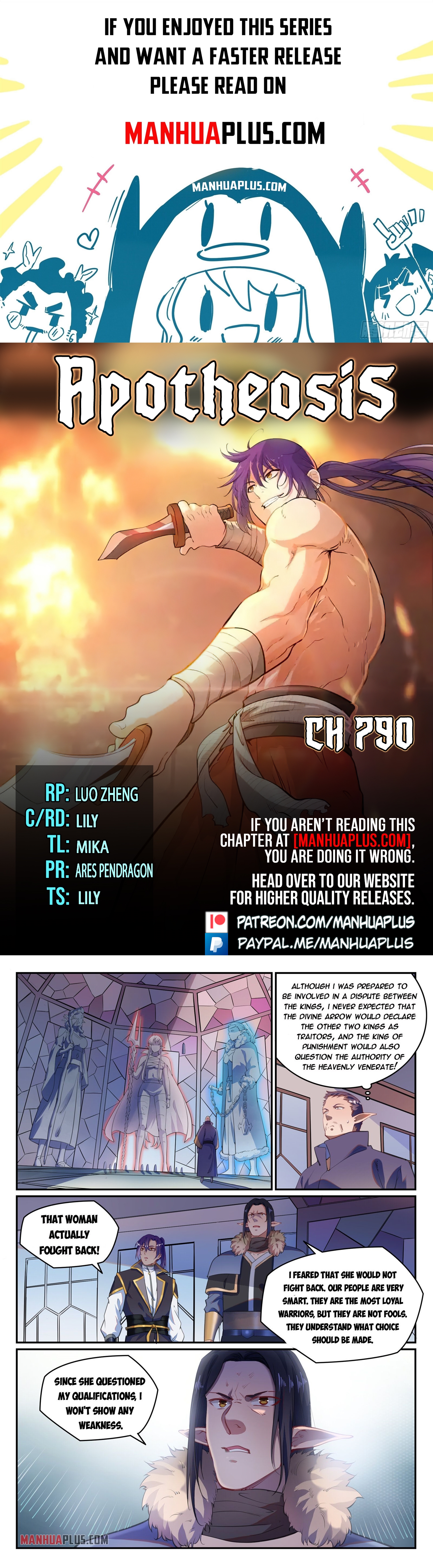 Apotheosis Chapter 790 - 1
