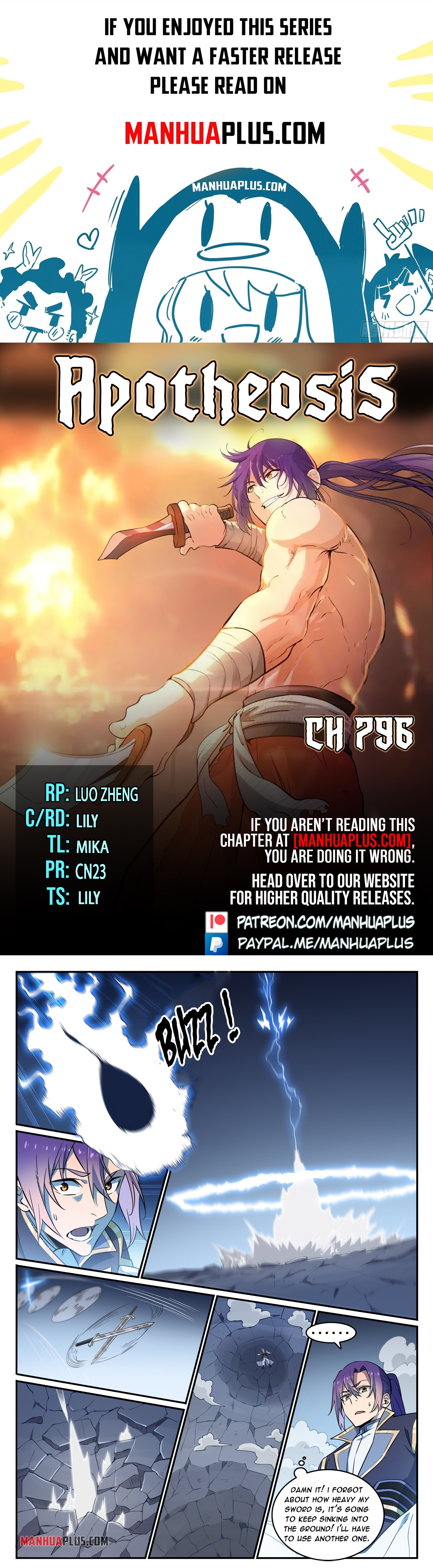 Apotheosis Chapter 796 - 1