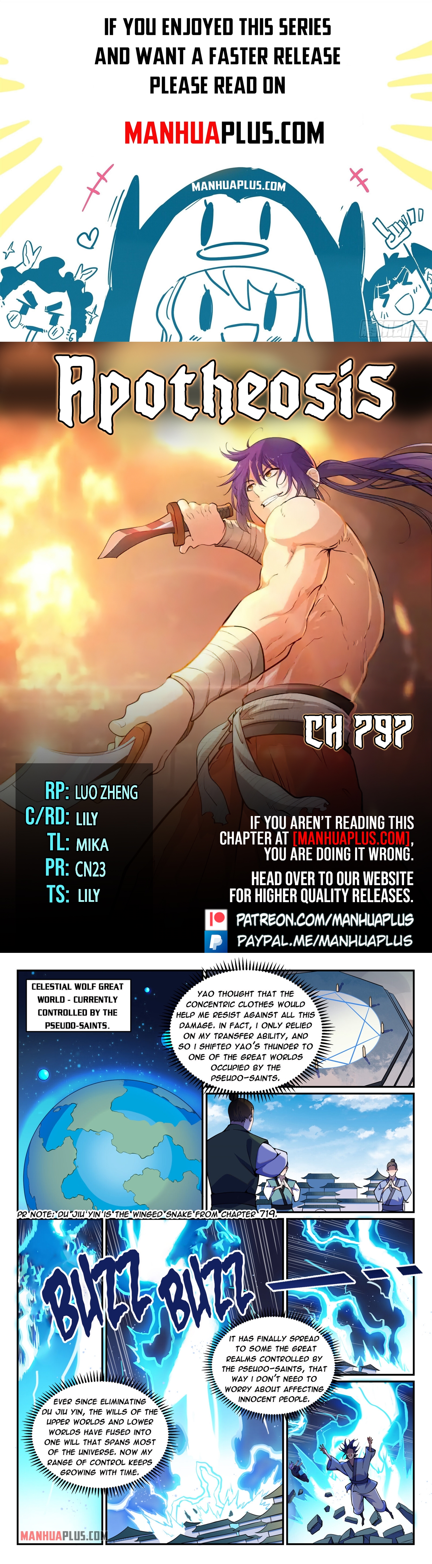 Apotheosis Chapter 797 - 1