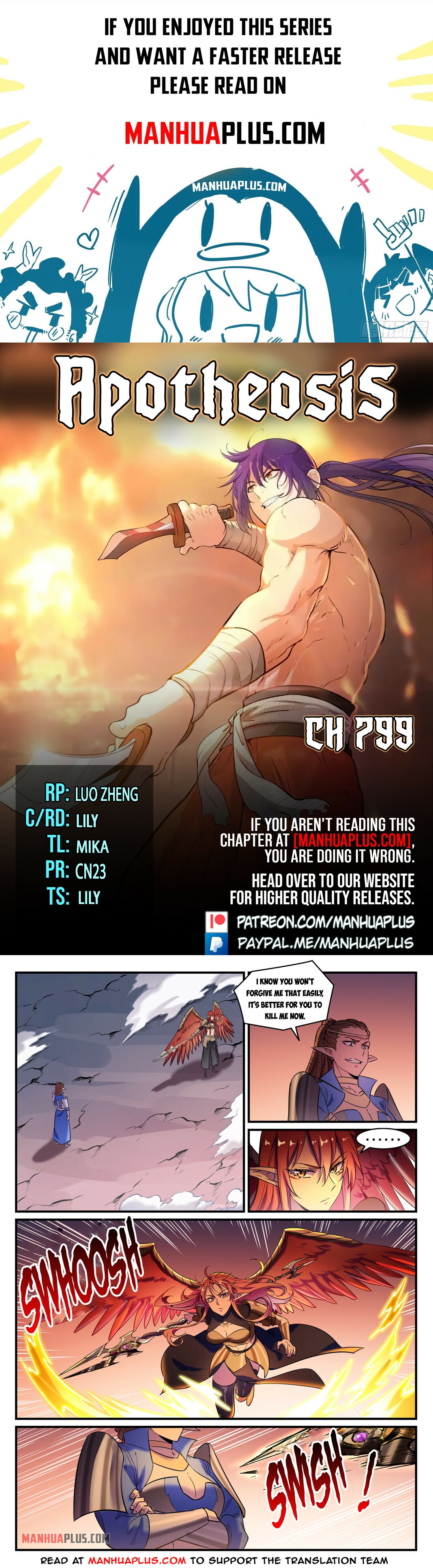Apotheosis Chapter 799 - 1