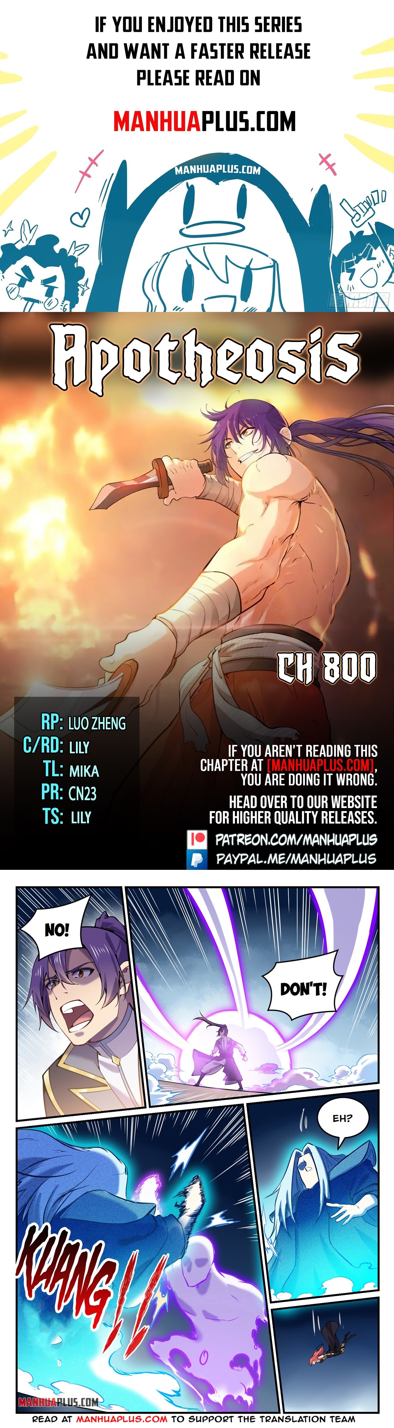 Apotheosis Chapter 800 - 1