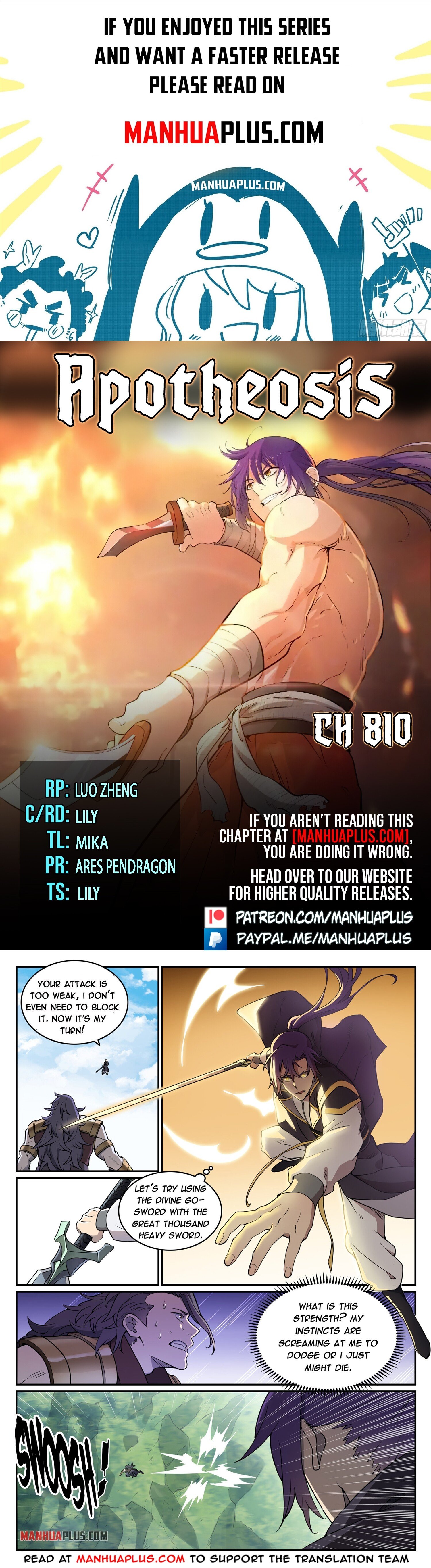 Apotheosis Chapter 810 - 1