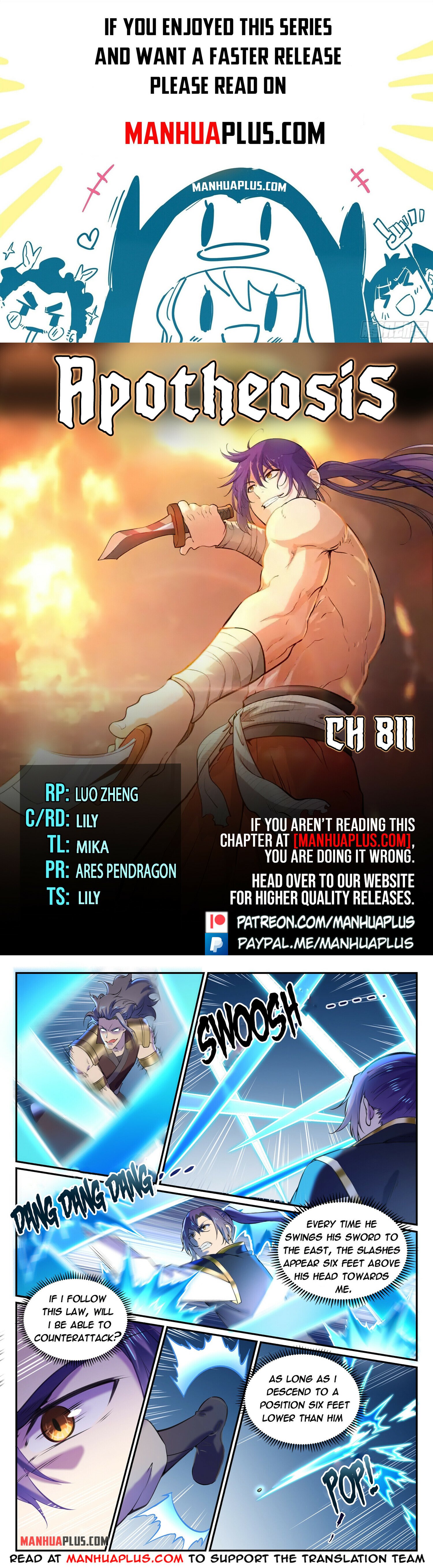 Apotheosis Chapter 811 - 1