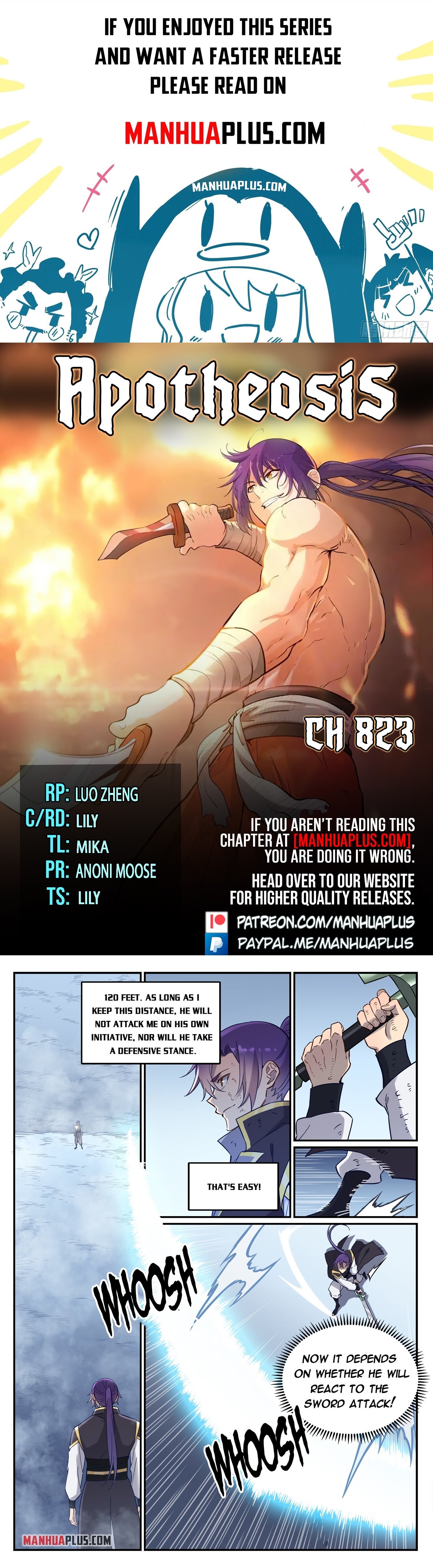 Apotheosis Chapter 823 - 1
