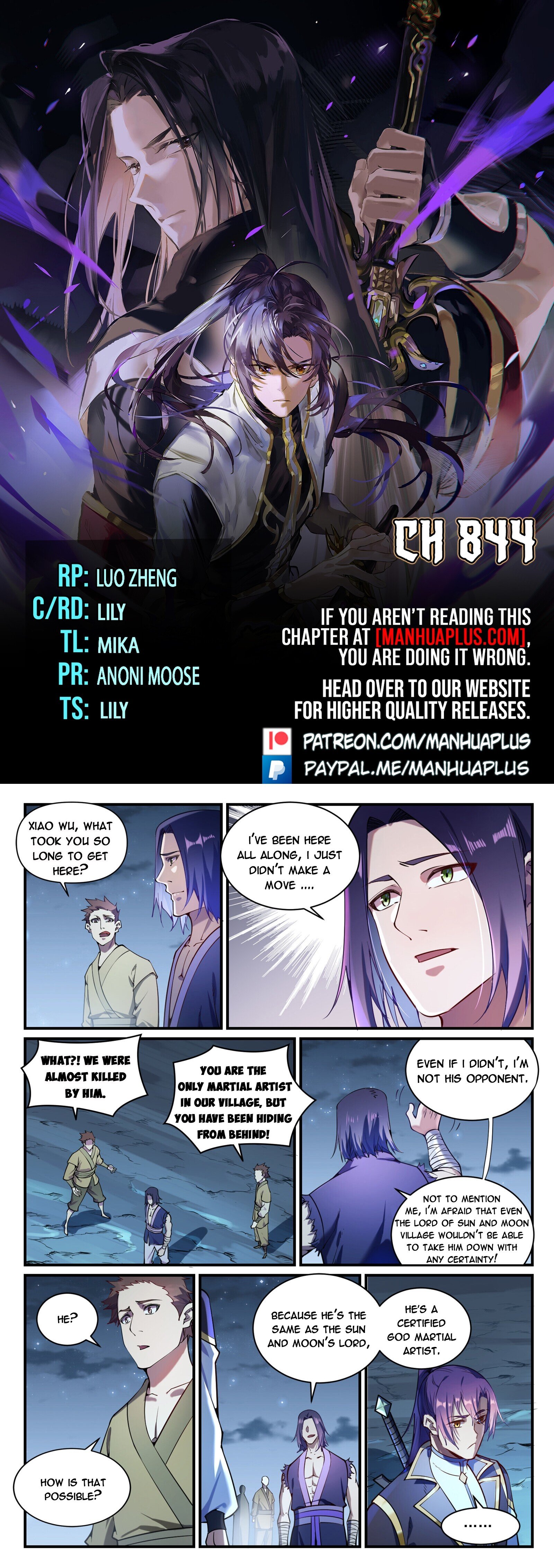 Apotheosis Chapter 844 - 1