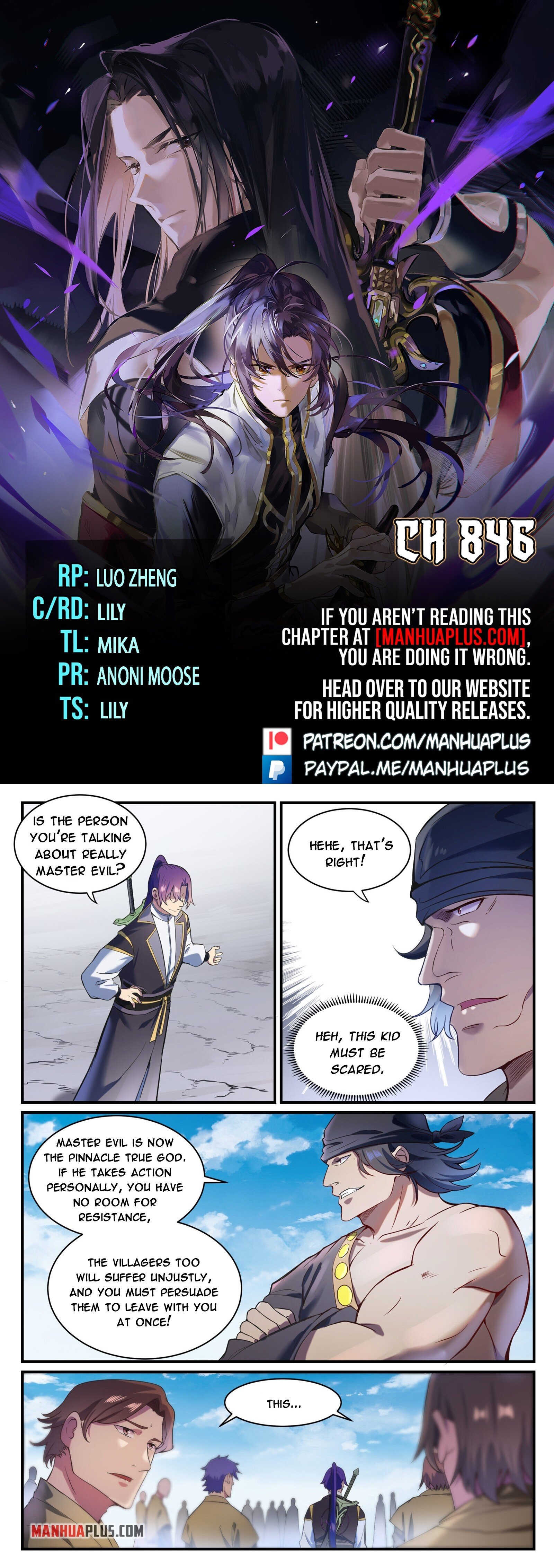 Apotheosis Chapter 846 - 1