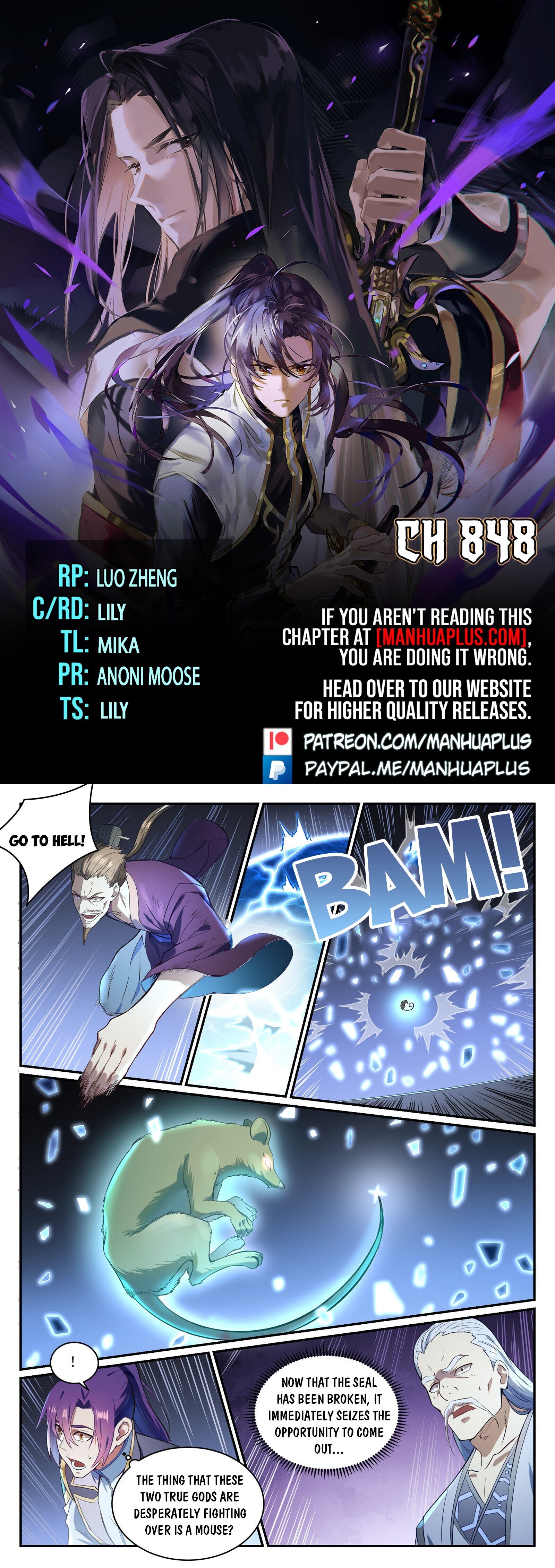 Apotheosis Chapter 848 - 1