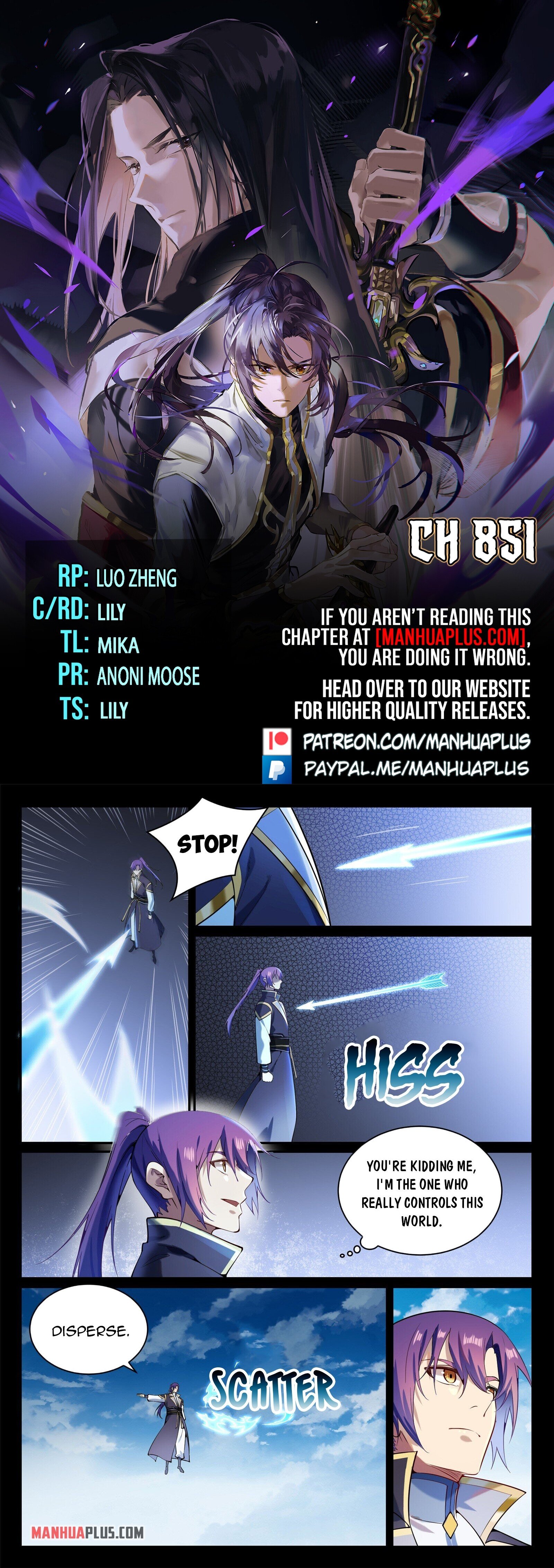 Apotheosis Chapter 851 - 1