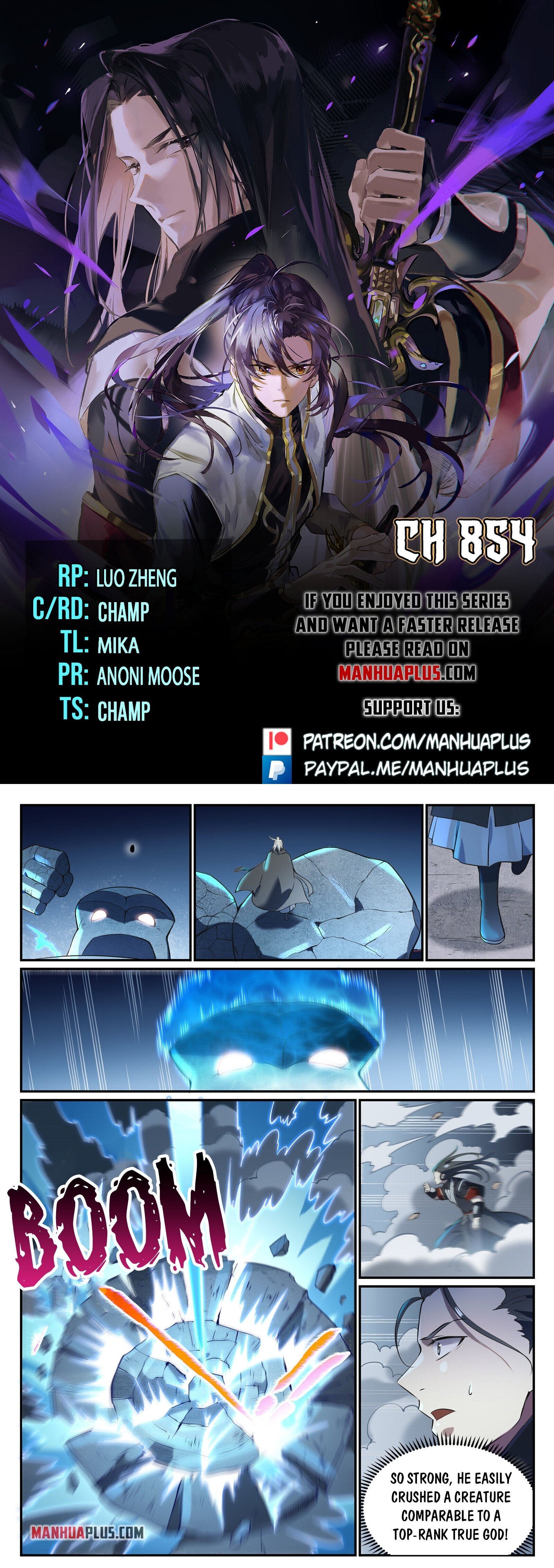 Apotheosis Chapter 854 - 1