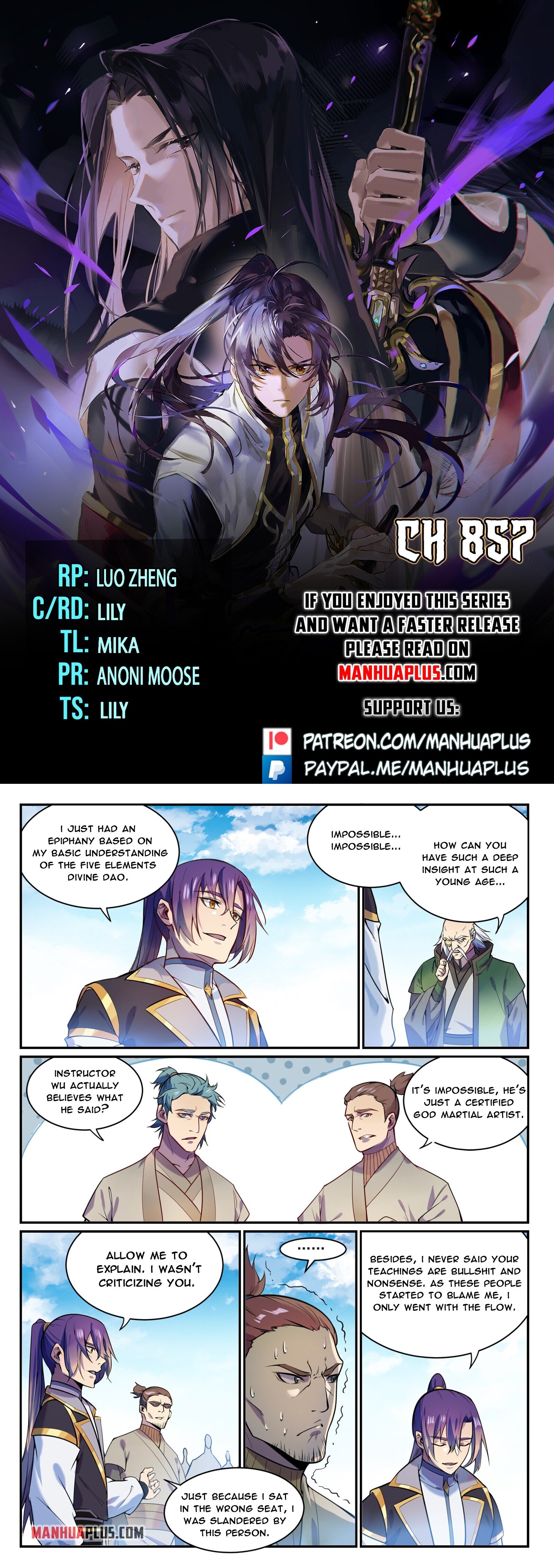 Apotheosis Chapter 857 - 1