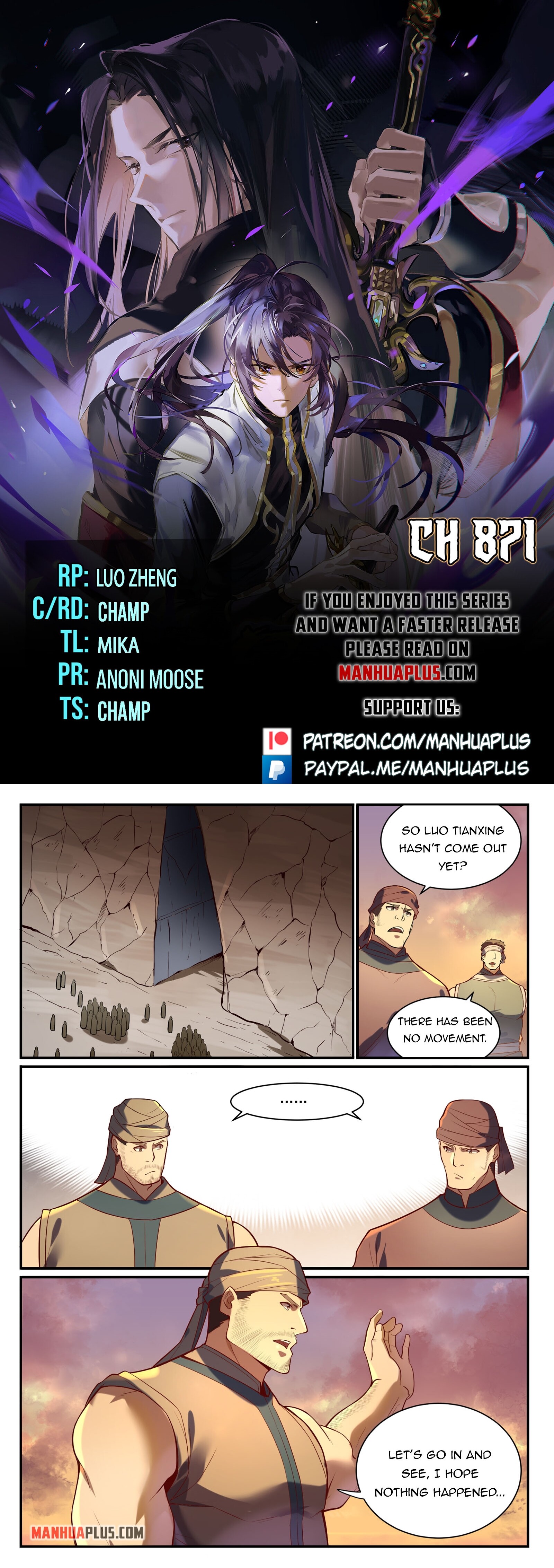 Apotheosis Chapter 871 - 1