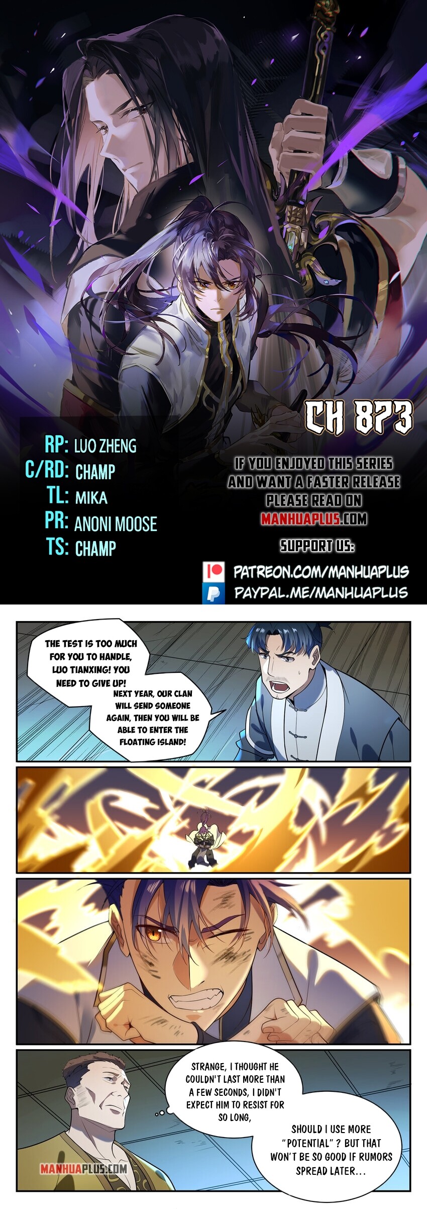 Apotheosis Chapter 873 - 2