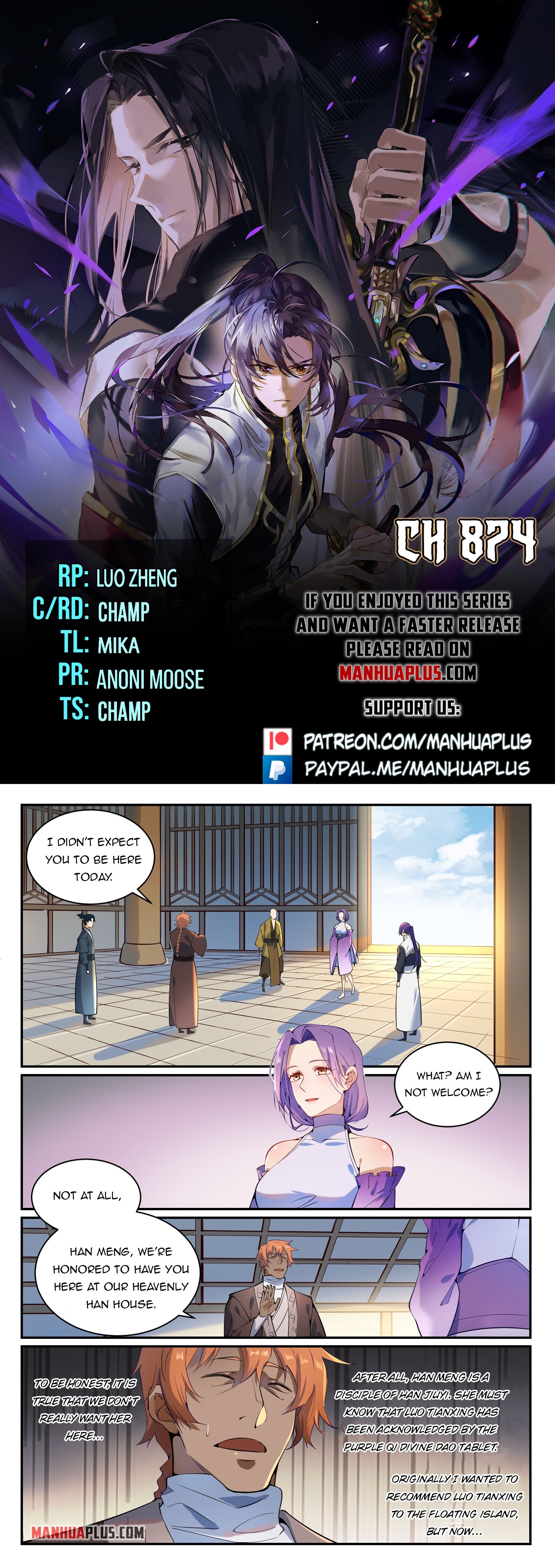 Apotheosis Chapter 874 - 1
