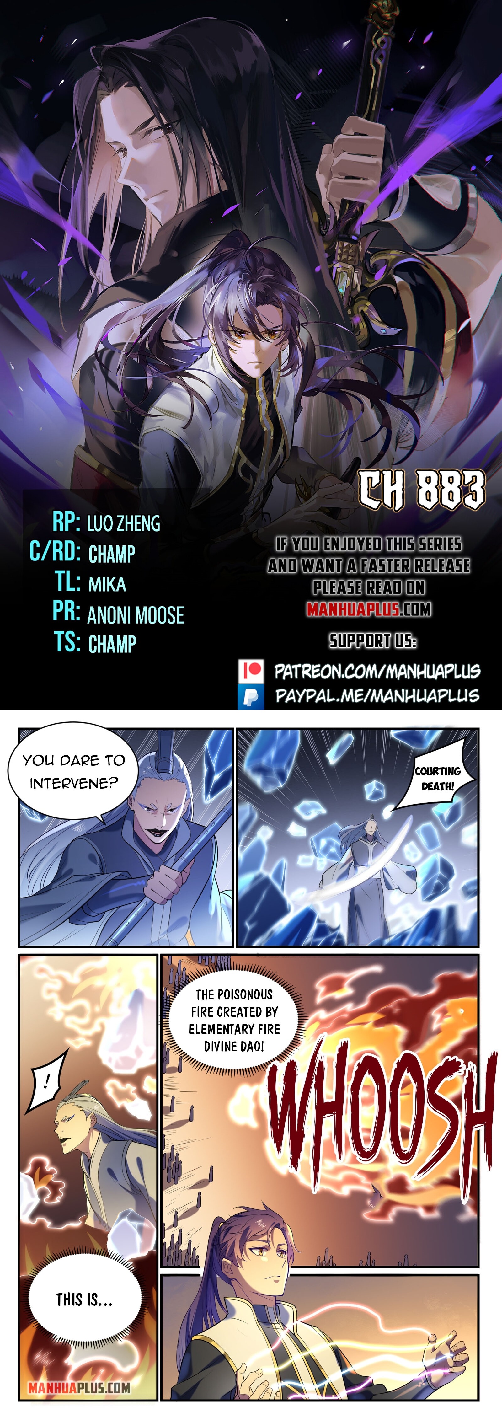 Apotheosis Chapter 883 - 1