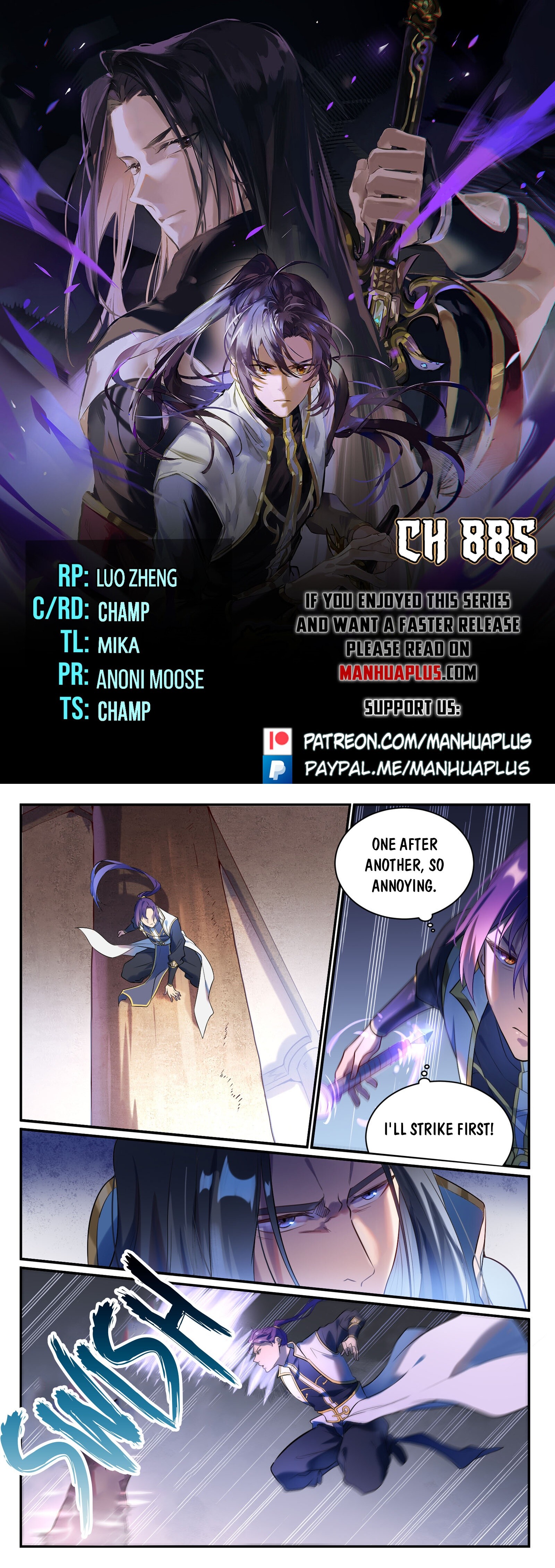 Apotheosis Chapter 885 - 1