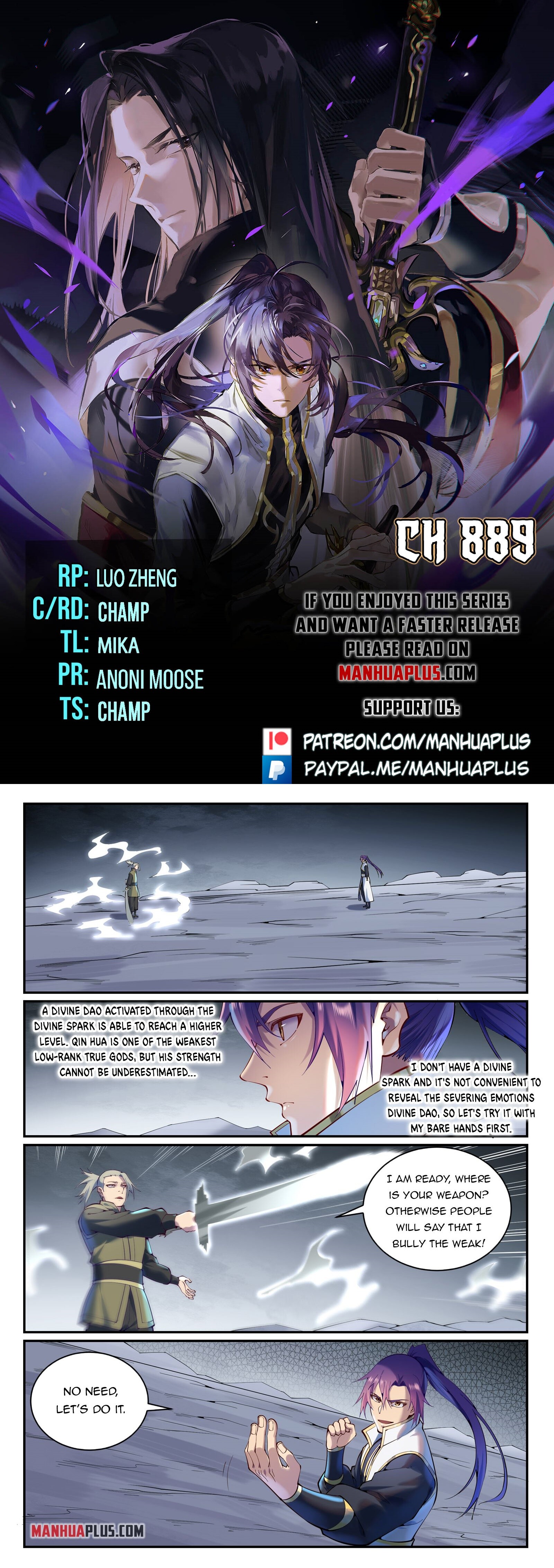 Apotheosis Chapter 889 - 1