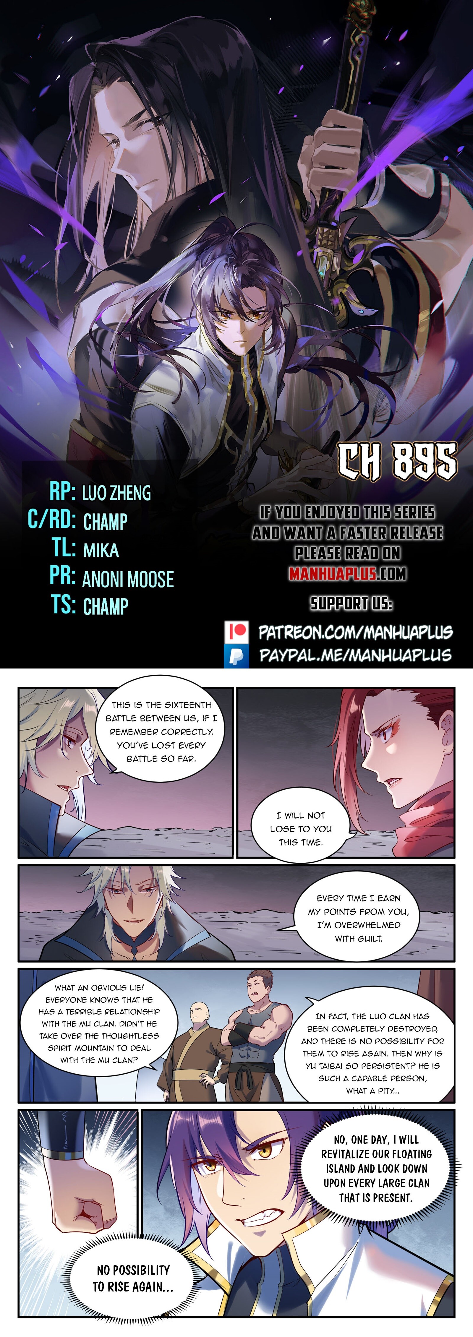Apotheosis Chapter 895 - 1
