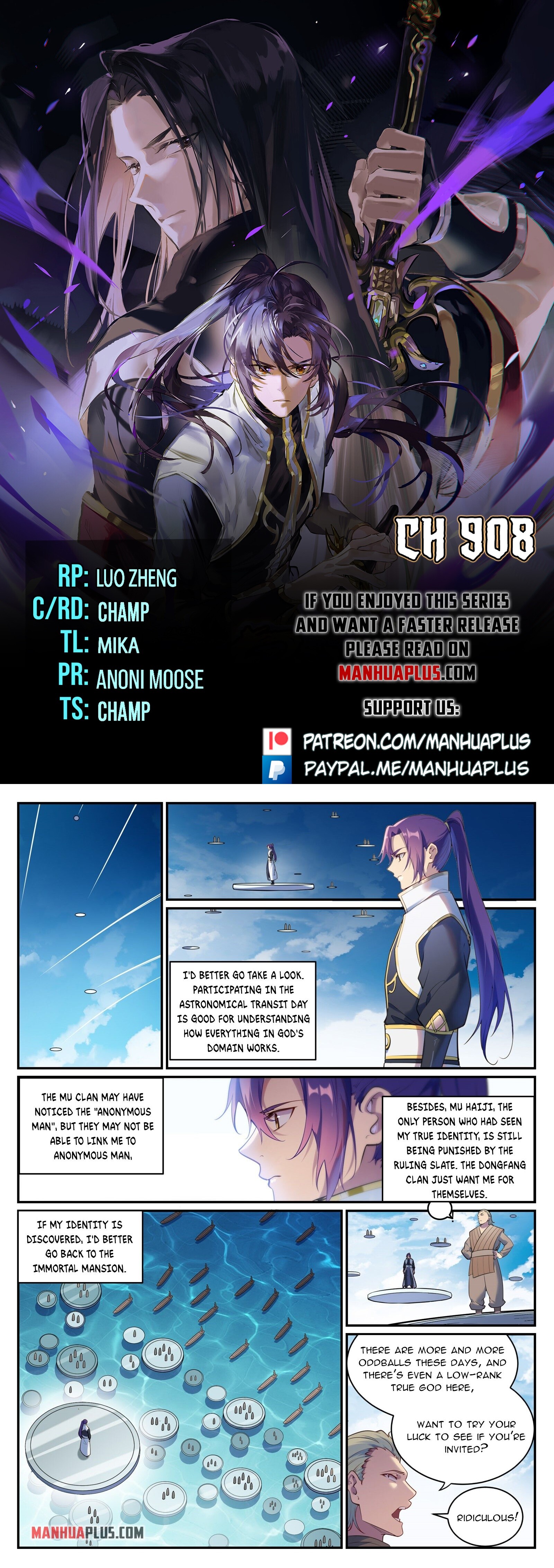 Apotheosis Chapter 908 - 1