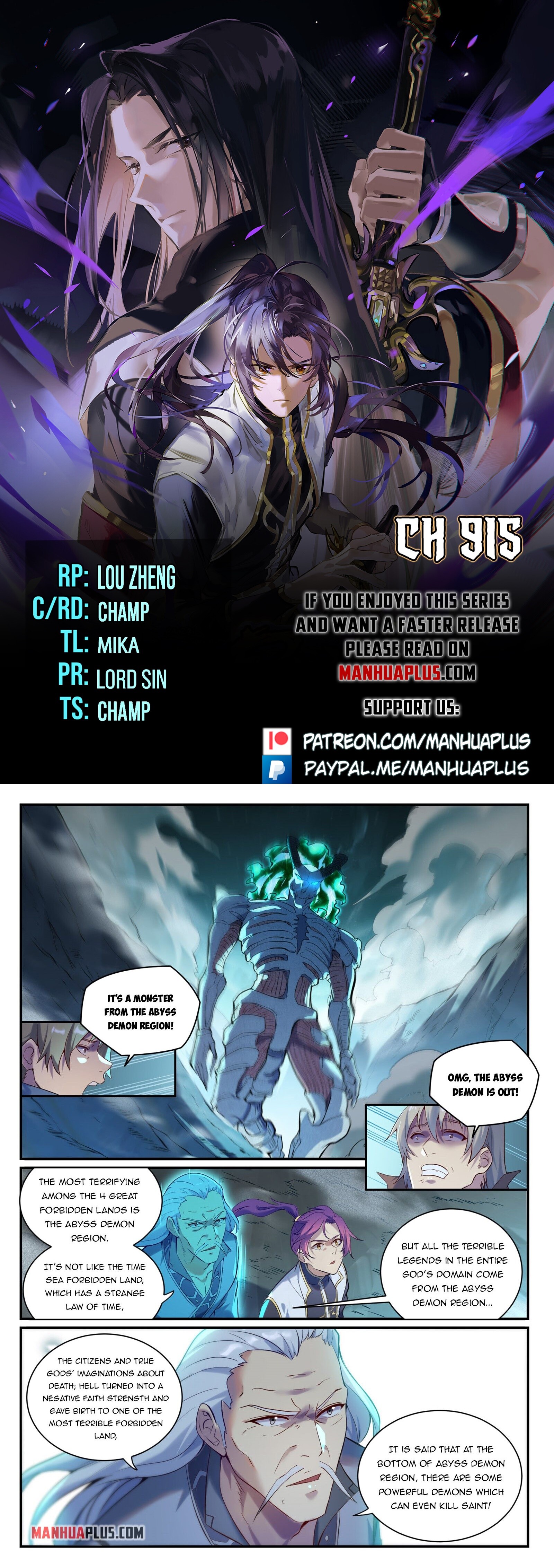 Apotheosis Chapter 915 - 1