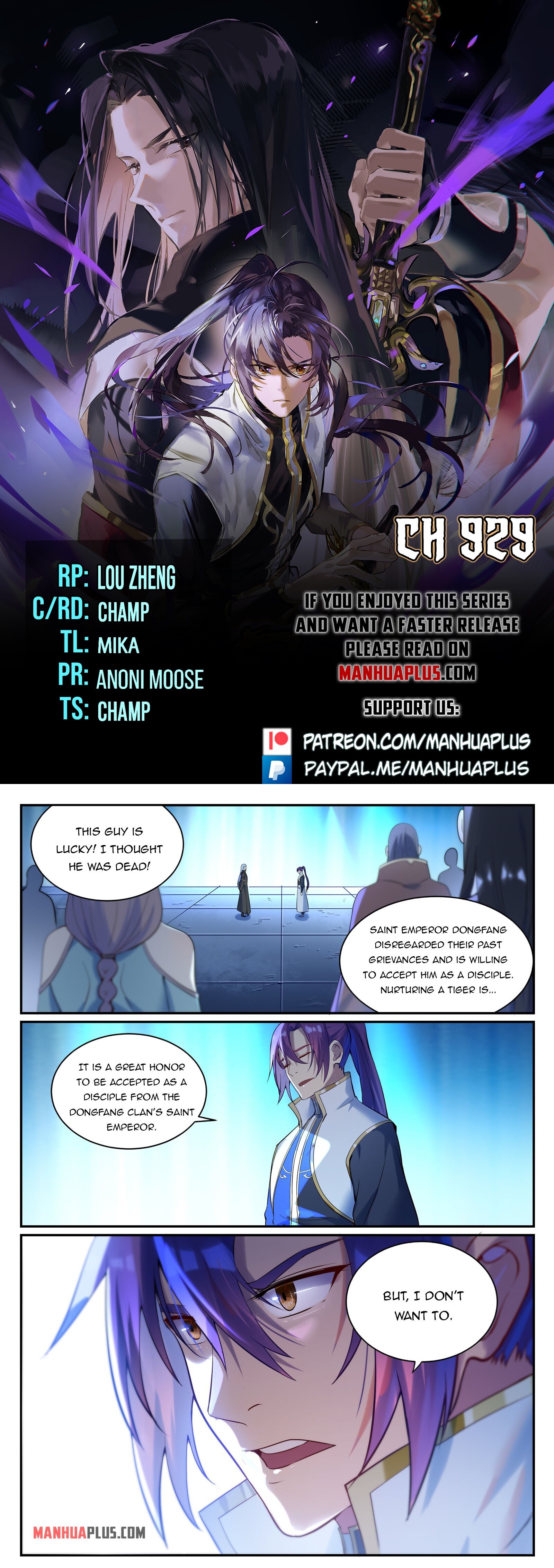 Apotheosis Chapter 929 - 1