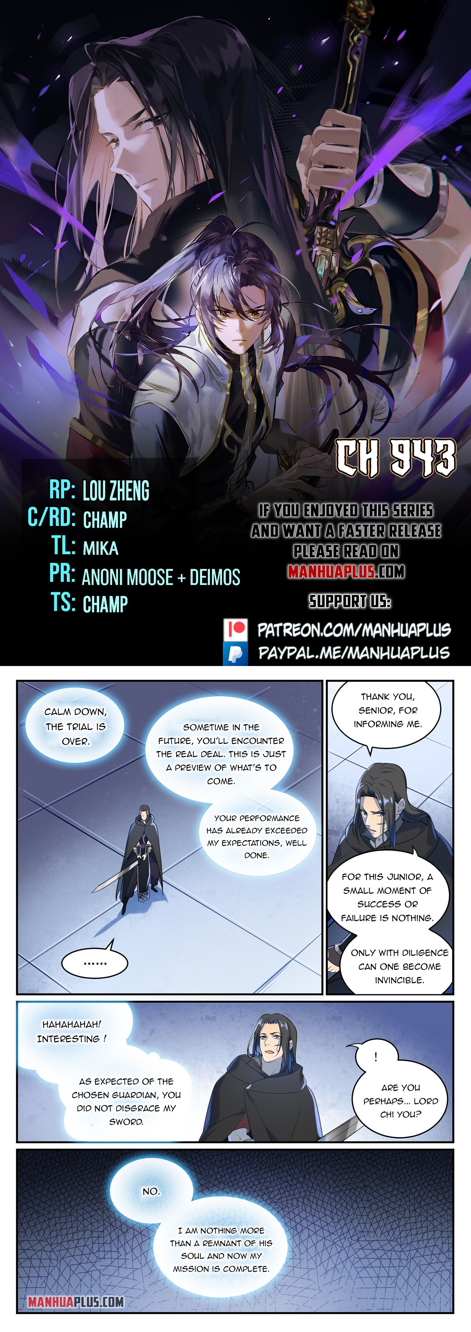 Apotheosis Chapter 943 - 1