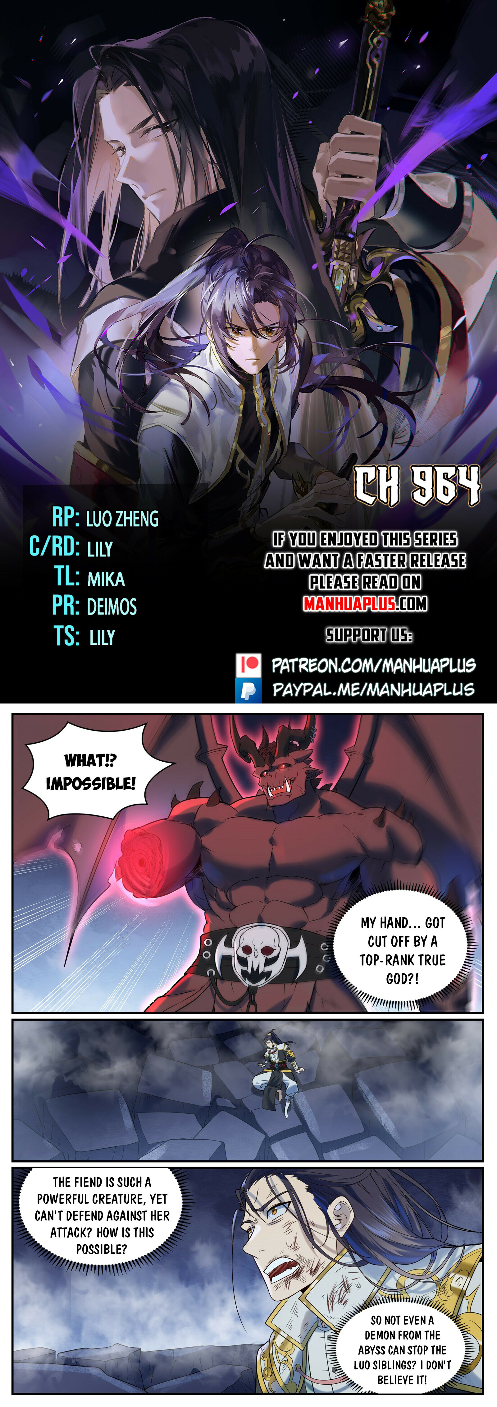 Apotheosis Chapter 964 - 1