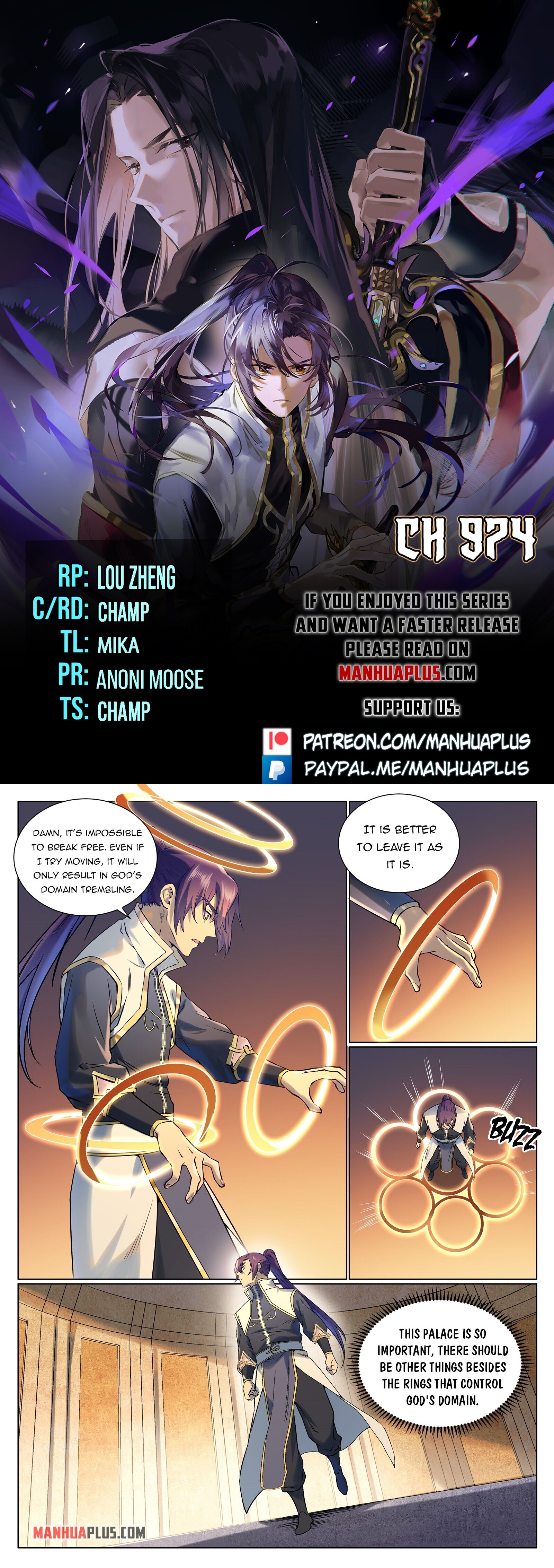 Apotheosis Chapter 974 - 1