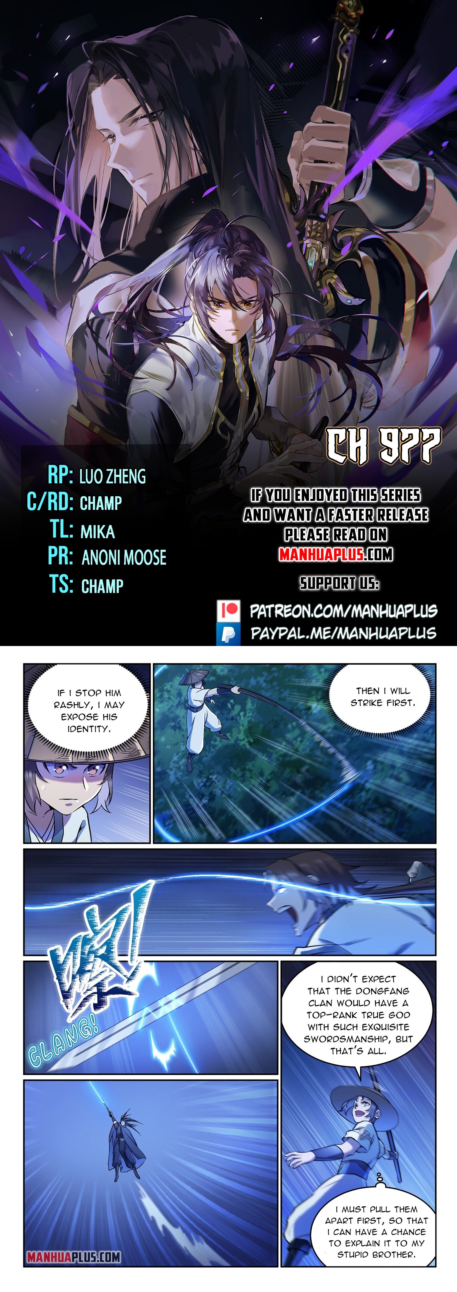 Apotheosis Chapter 977 - 1