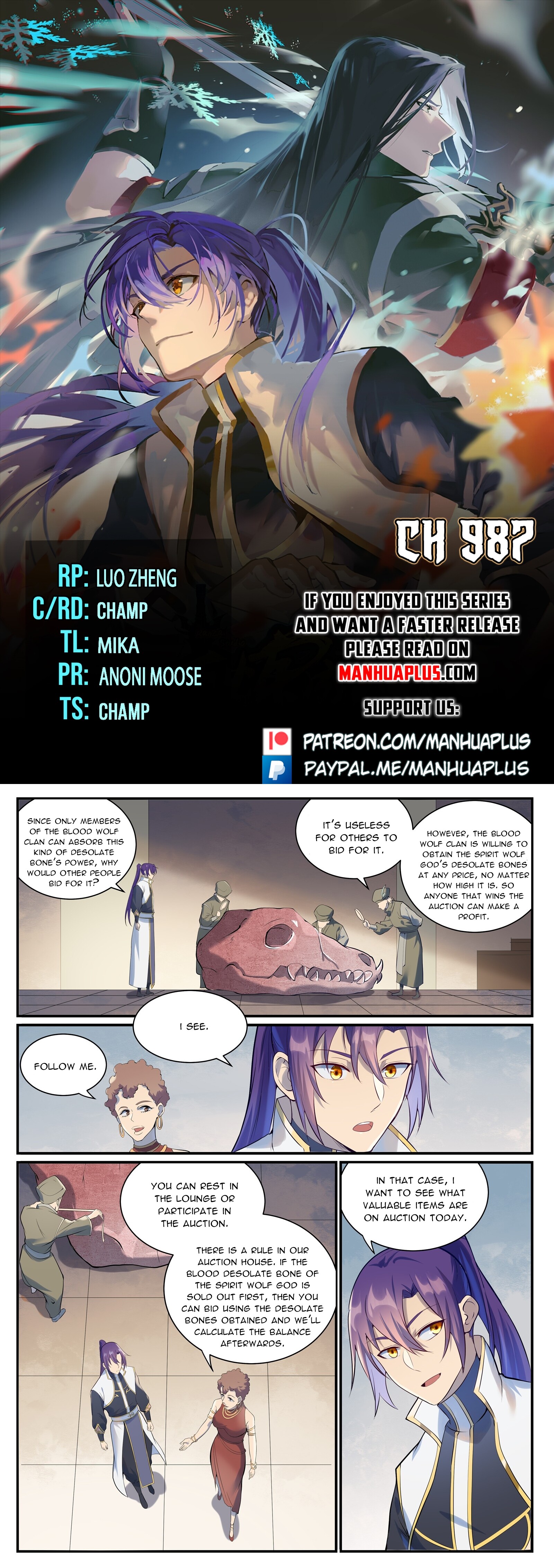 Apotheosis Chapter 987 - 1